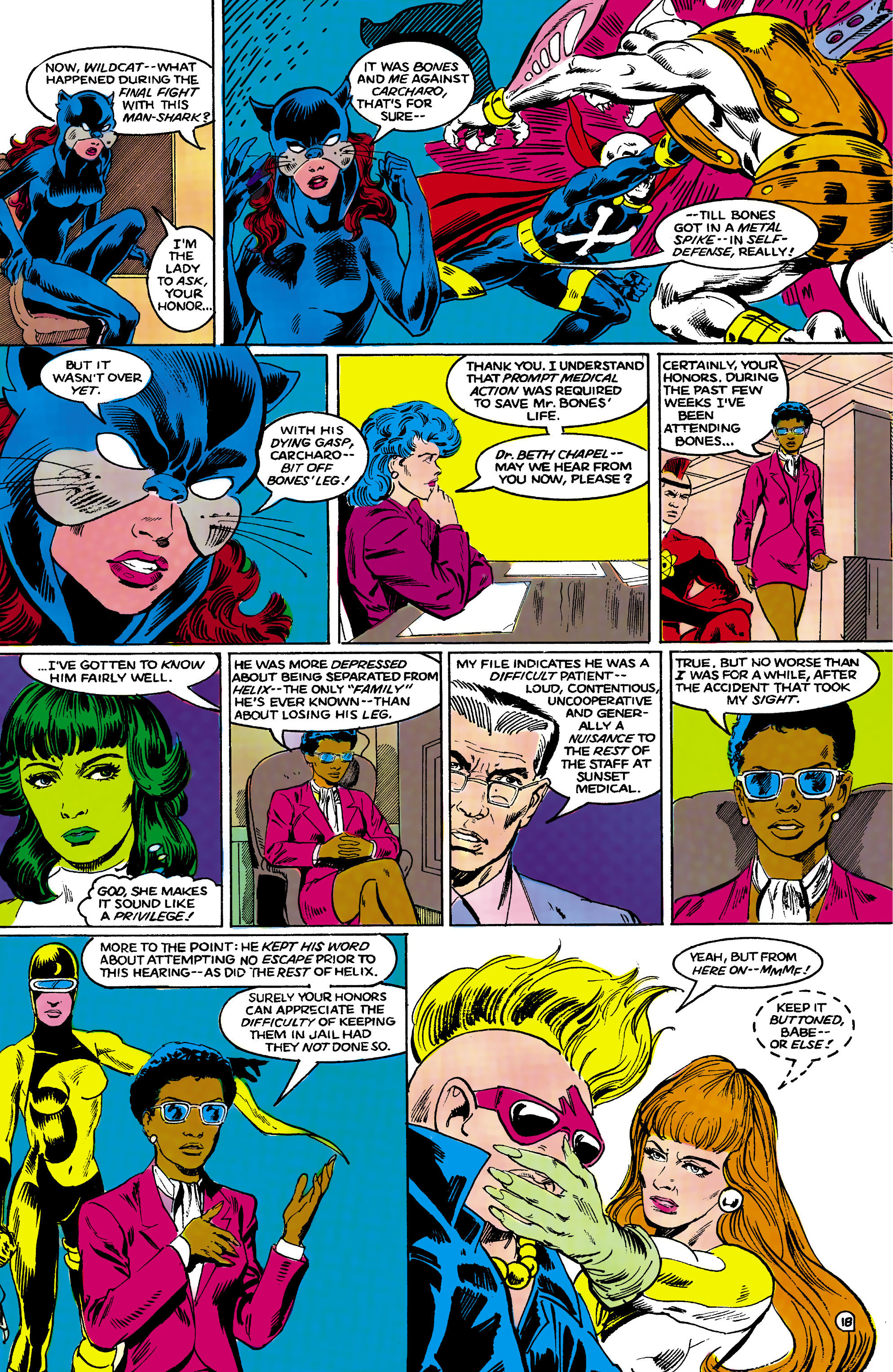 Read online Infinity Inc. (1984) comic -  Issue #38 - 19