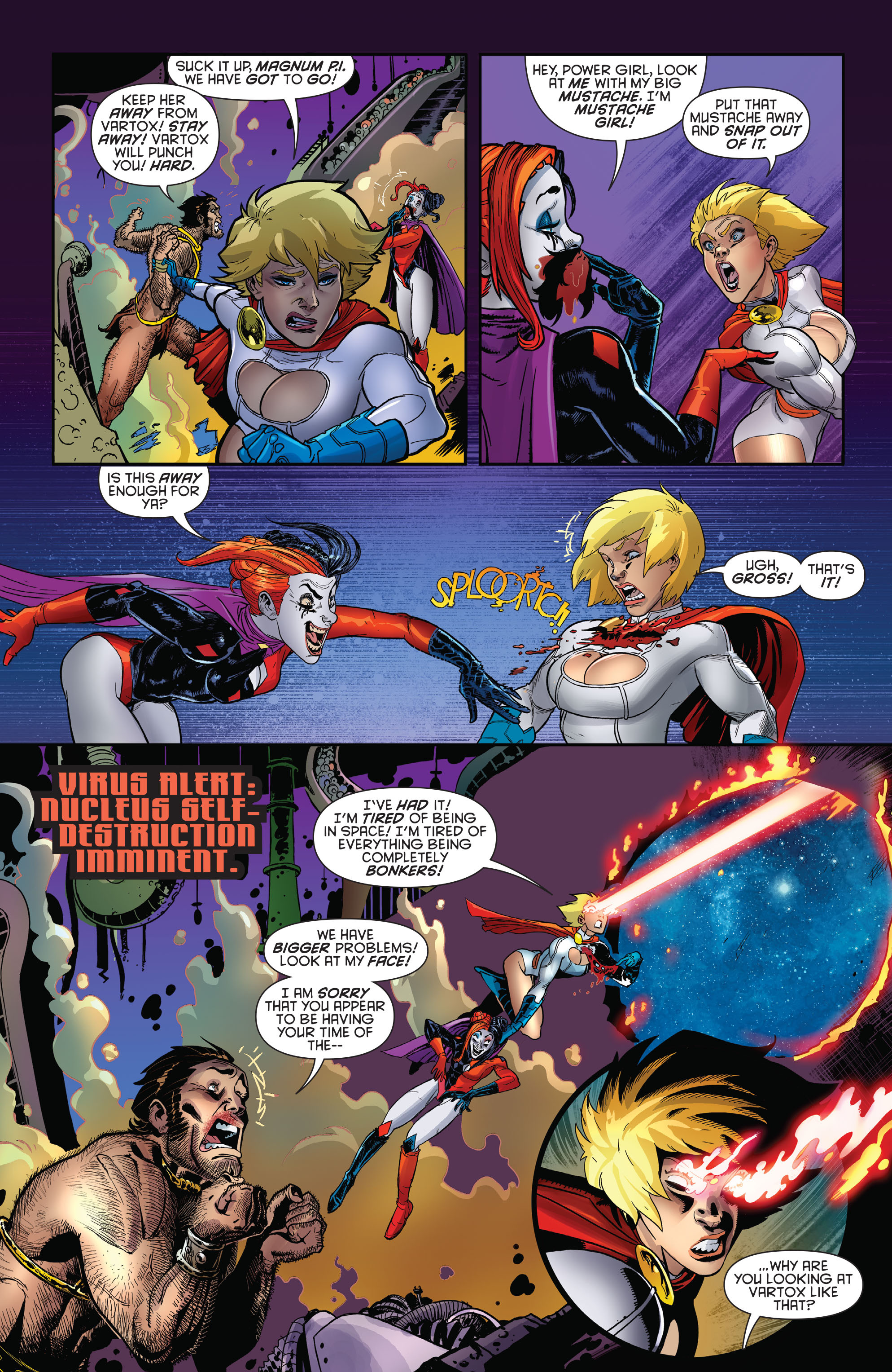 Read online Harley Quinn and Power Girl comic -  Issue #5 - 17