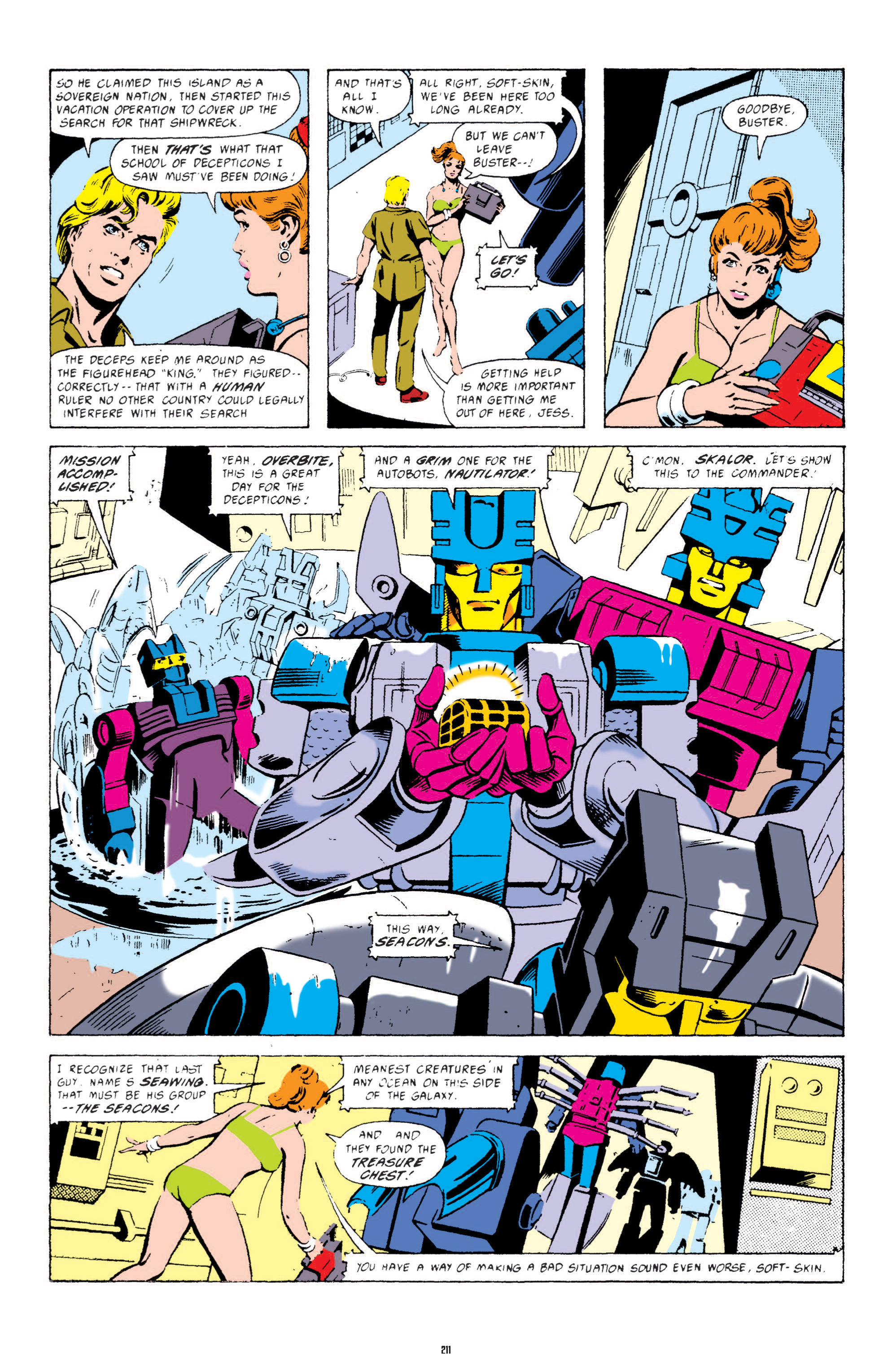 Read online The Transformers Classics comic -  Issue # TPB 4 - 212