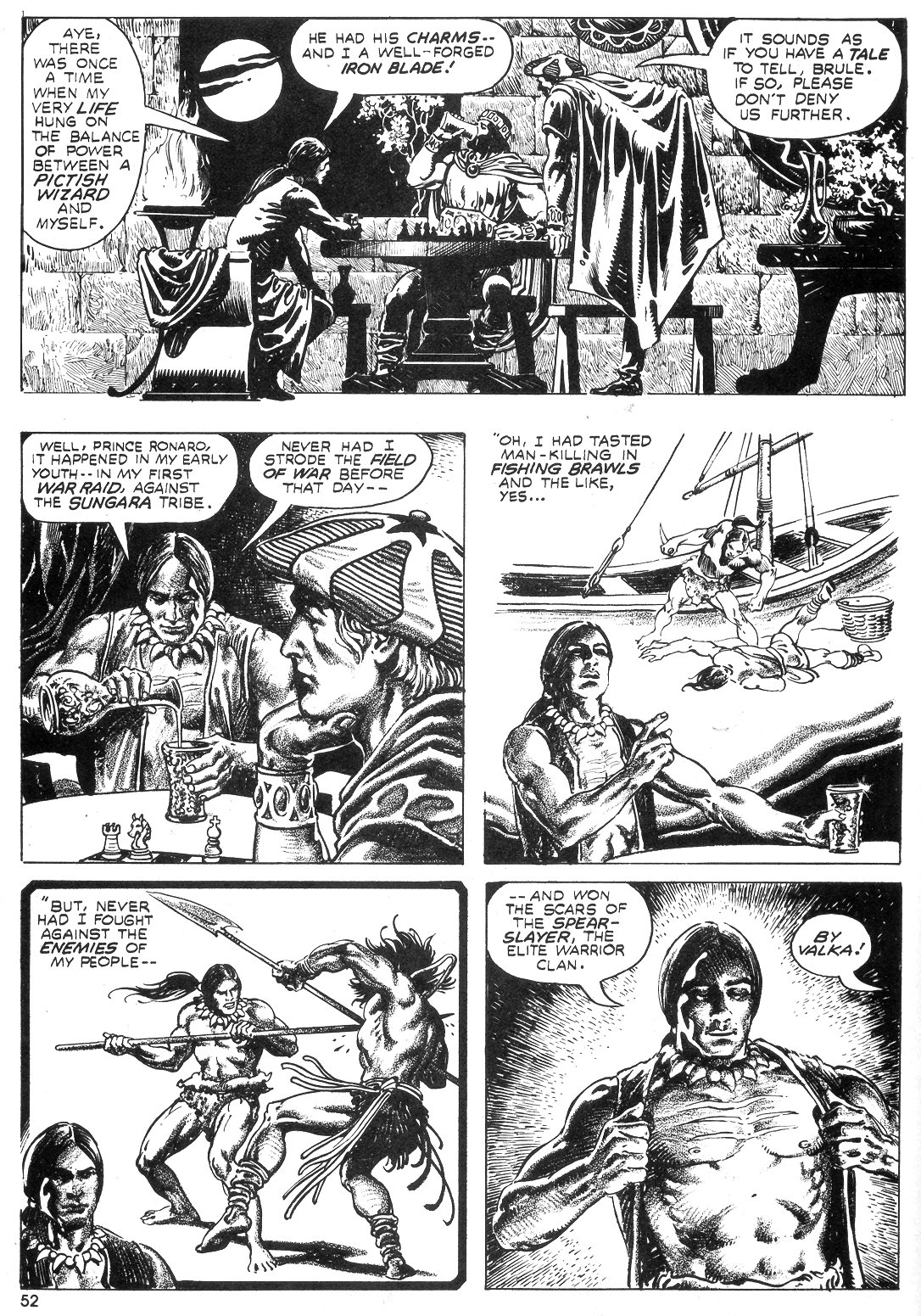 Read online The Savage Sword Of Conan comic -  Issue #55 - 51