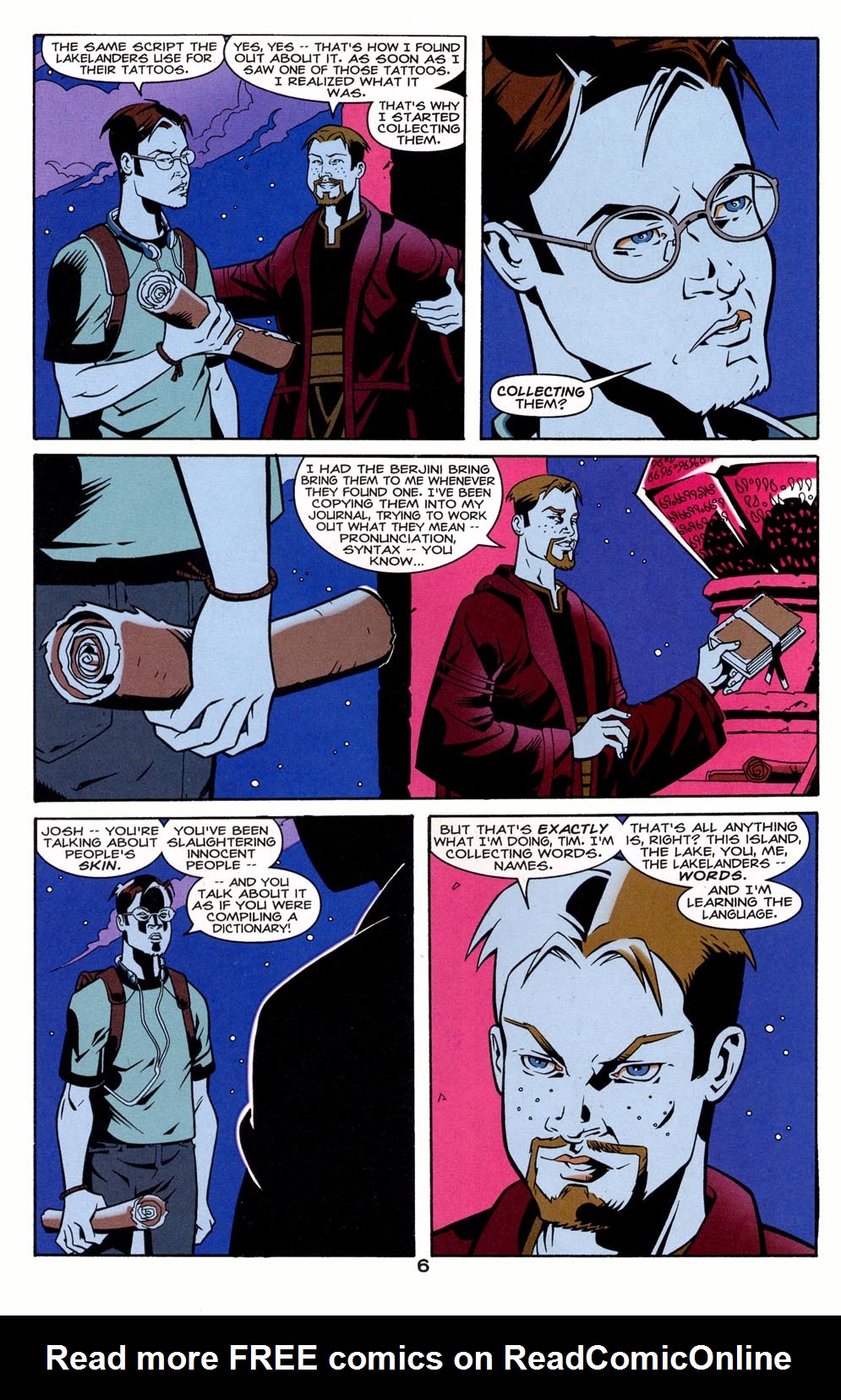 Read online Hunter:  The Age of Magic comic -  Issue #6 - 7