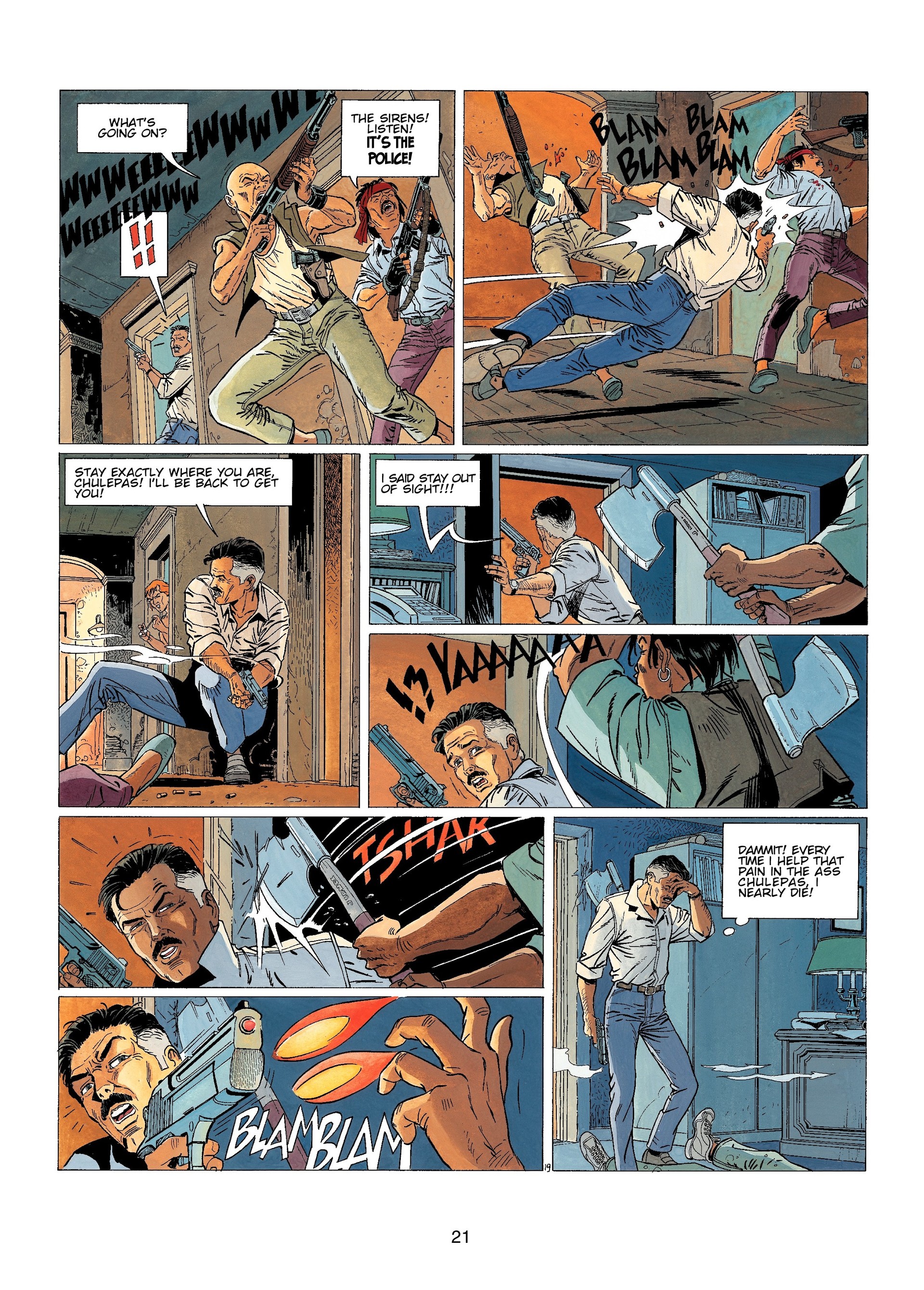 Read online Wayne Shelton comic -  Issue #5 - 22