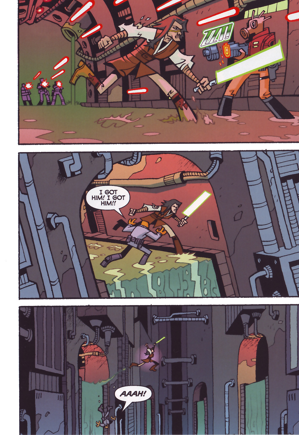 Read online Star Wars: Clone Wars Adventures comic -  Issue # TPB 9 - 49