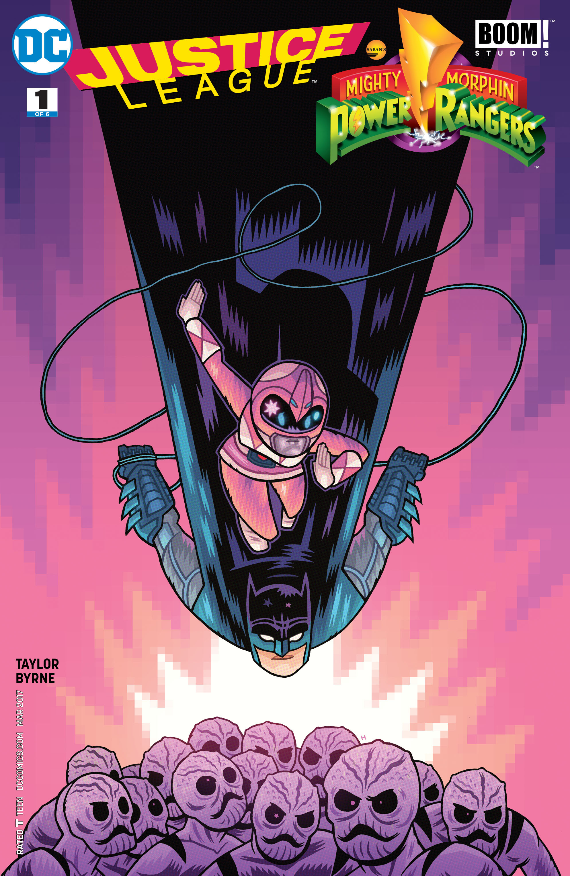 Read online Justice League/Mighty Morphin' Power Rangers comic -  Issue #1 - 3