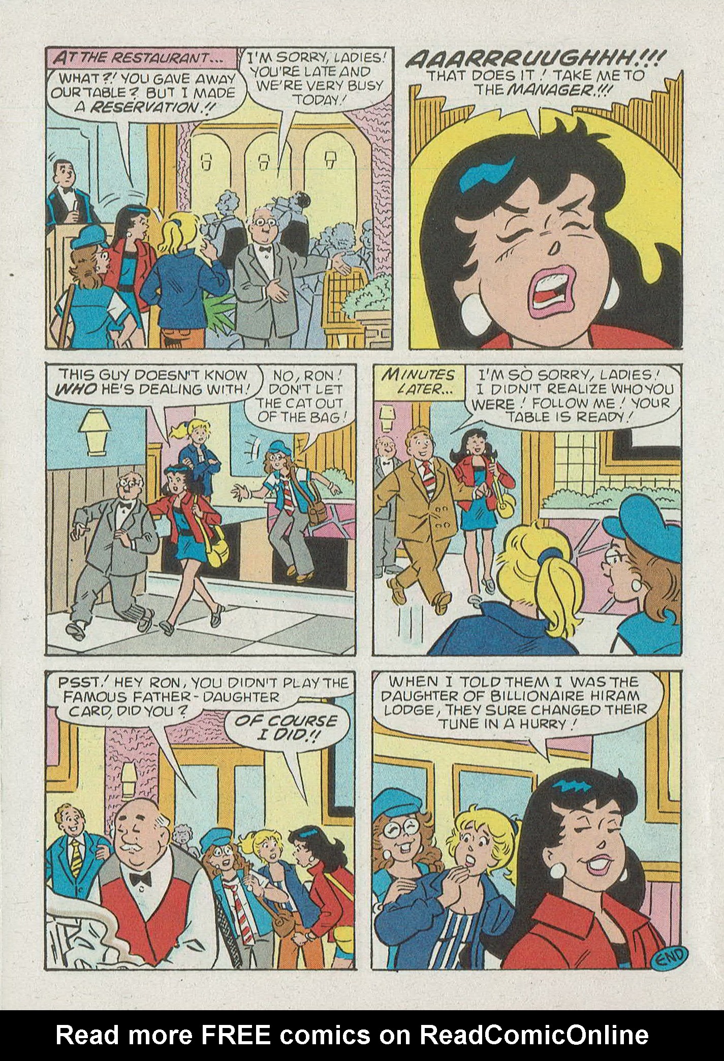 Read online Betty and Veronica Digest Magazine comic -  Issue #142 - 8
