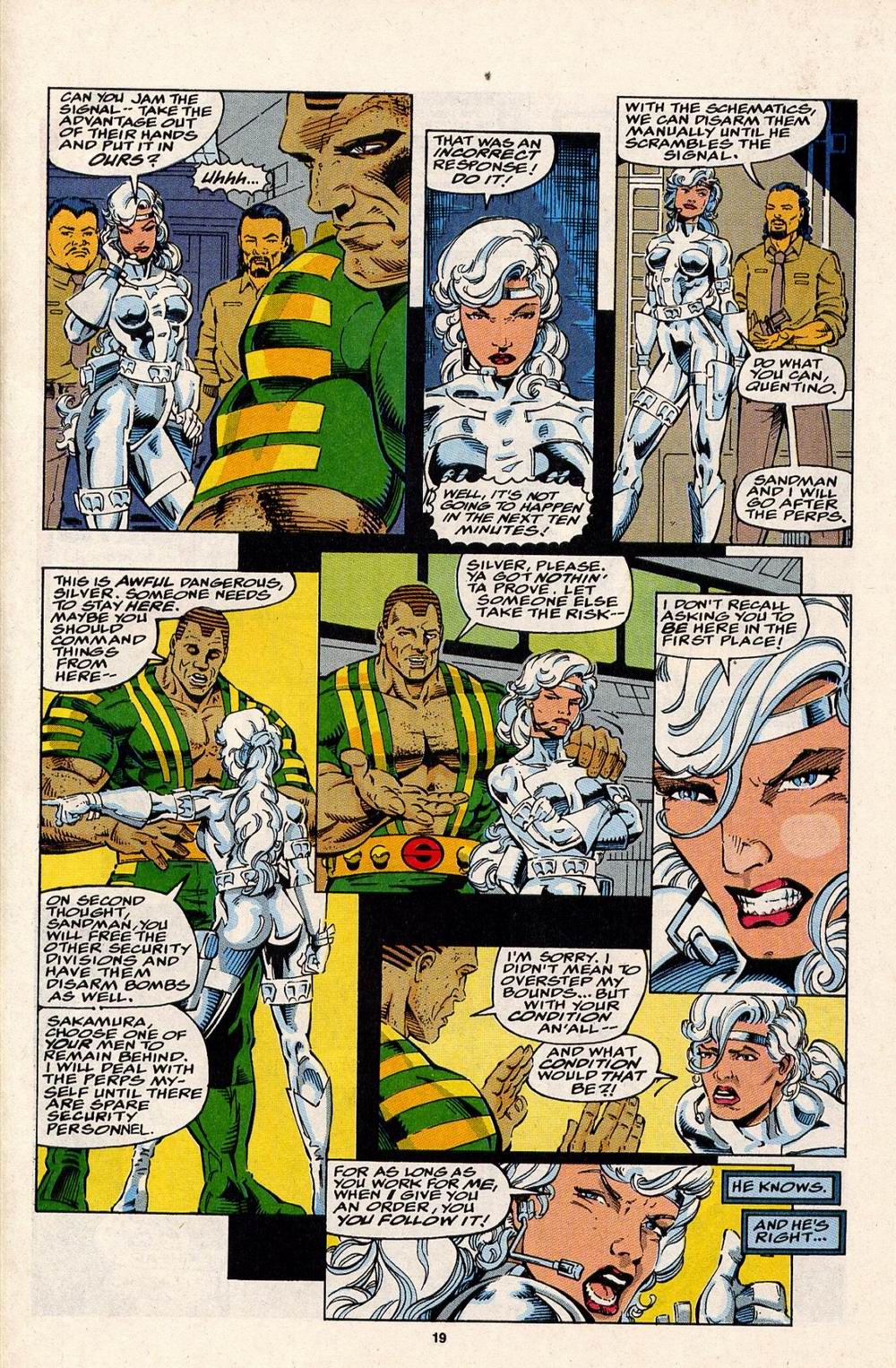 Read online Silver Sable and the Wild Pack comic -  Issue #32 - 15