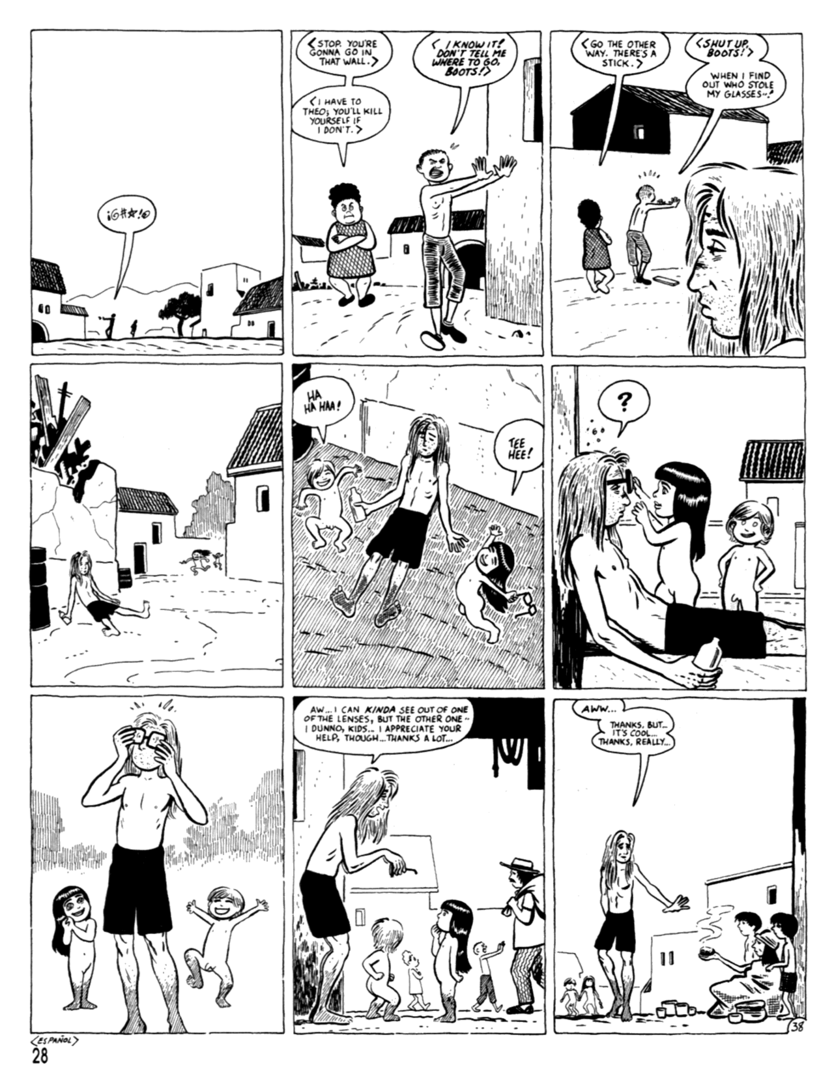 Read online Love and Rockets (1982) comic -  Issue #37 - 30