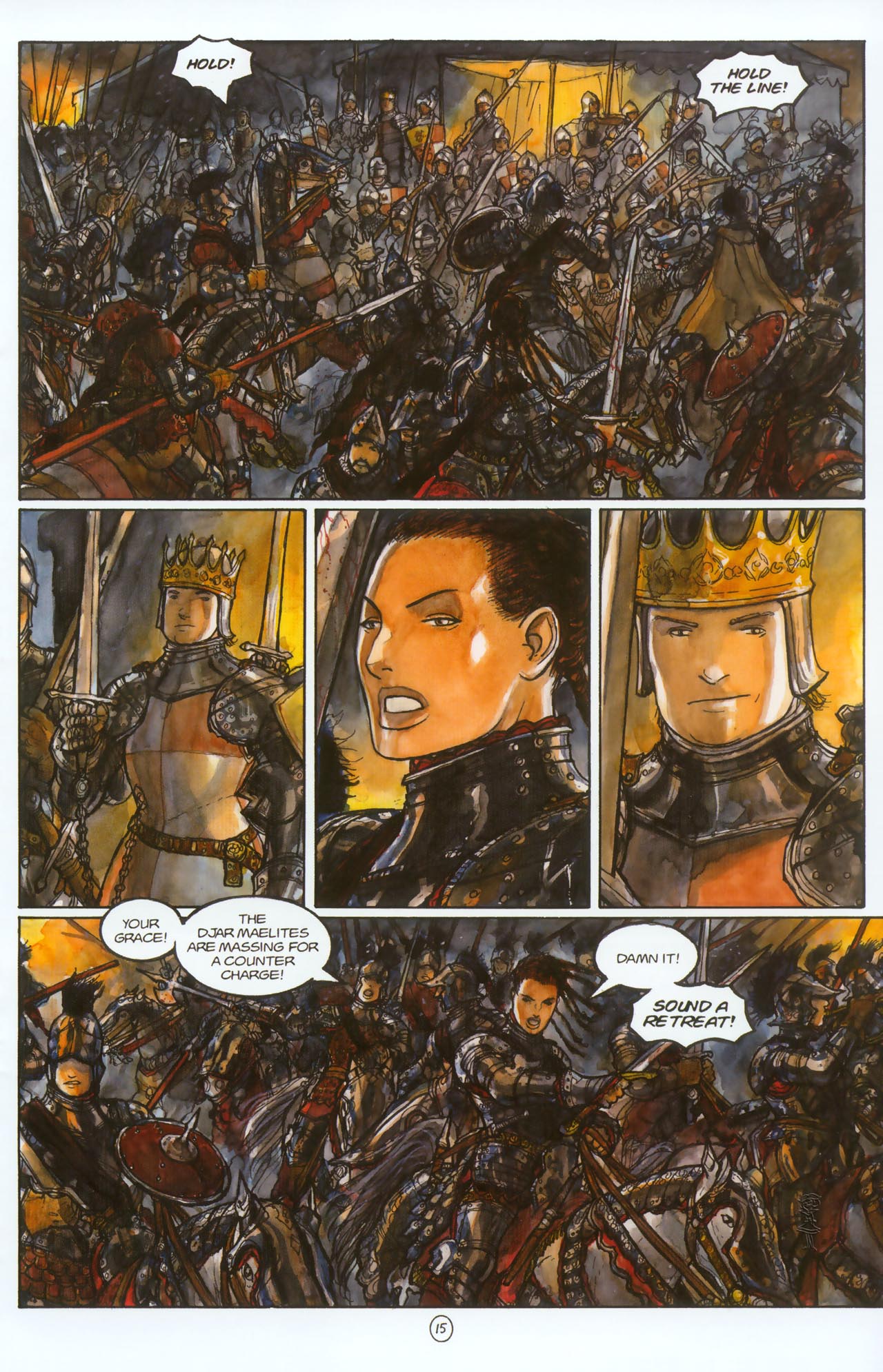 Read online Artesia Besieged comic -  Issue #2 - 17