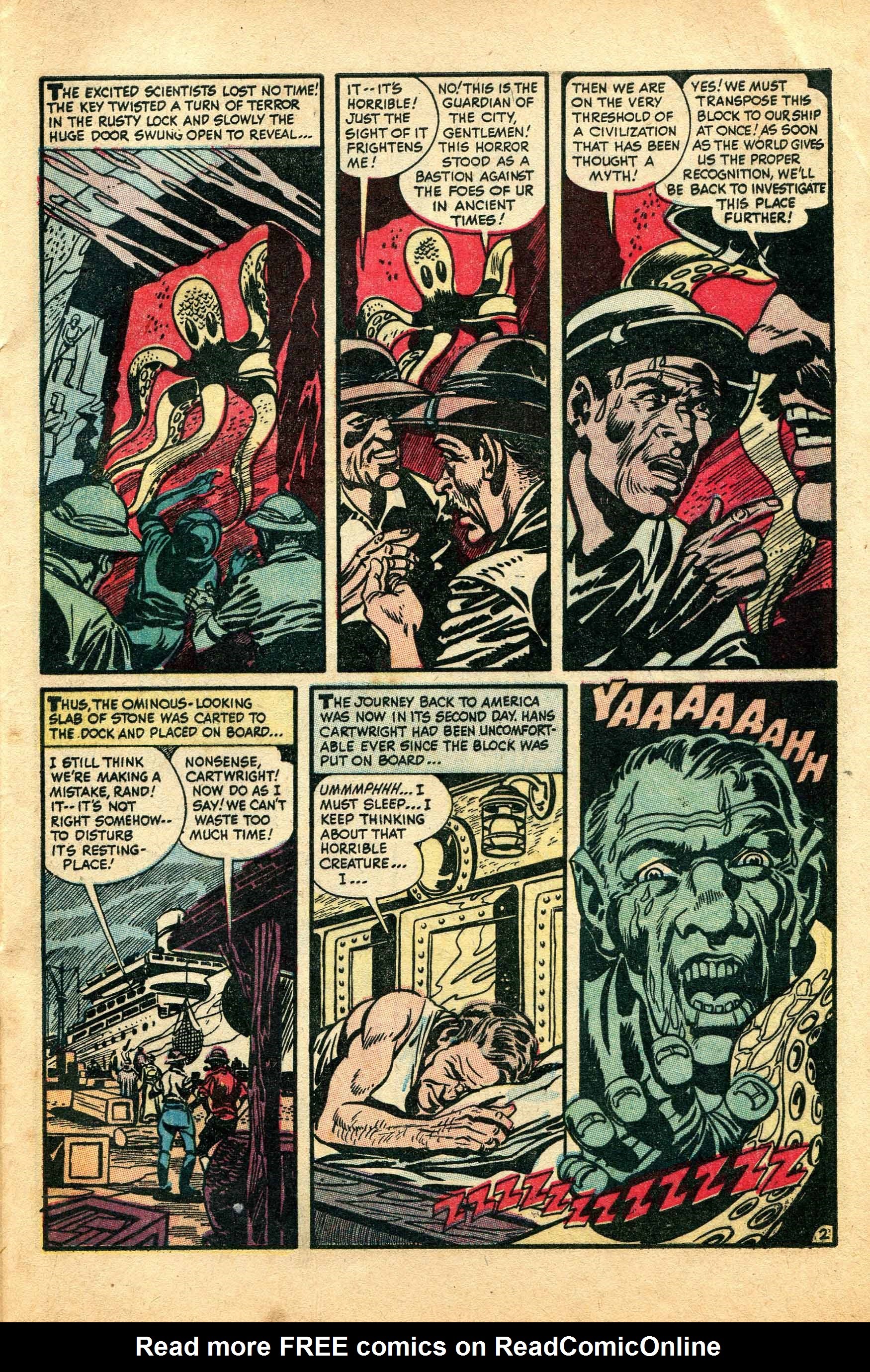 Read online Chamber of Chills (1951) comic -  Issue #16 - 29