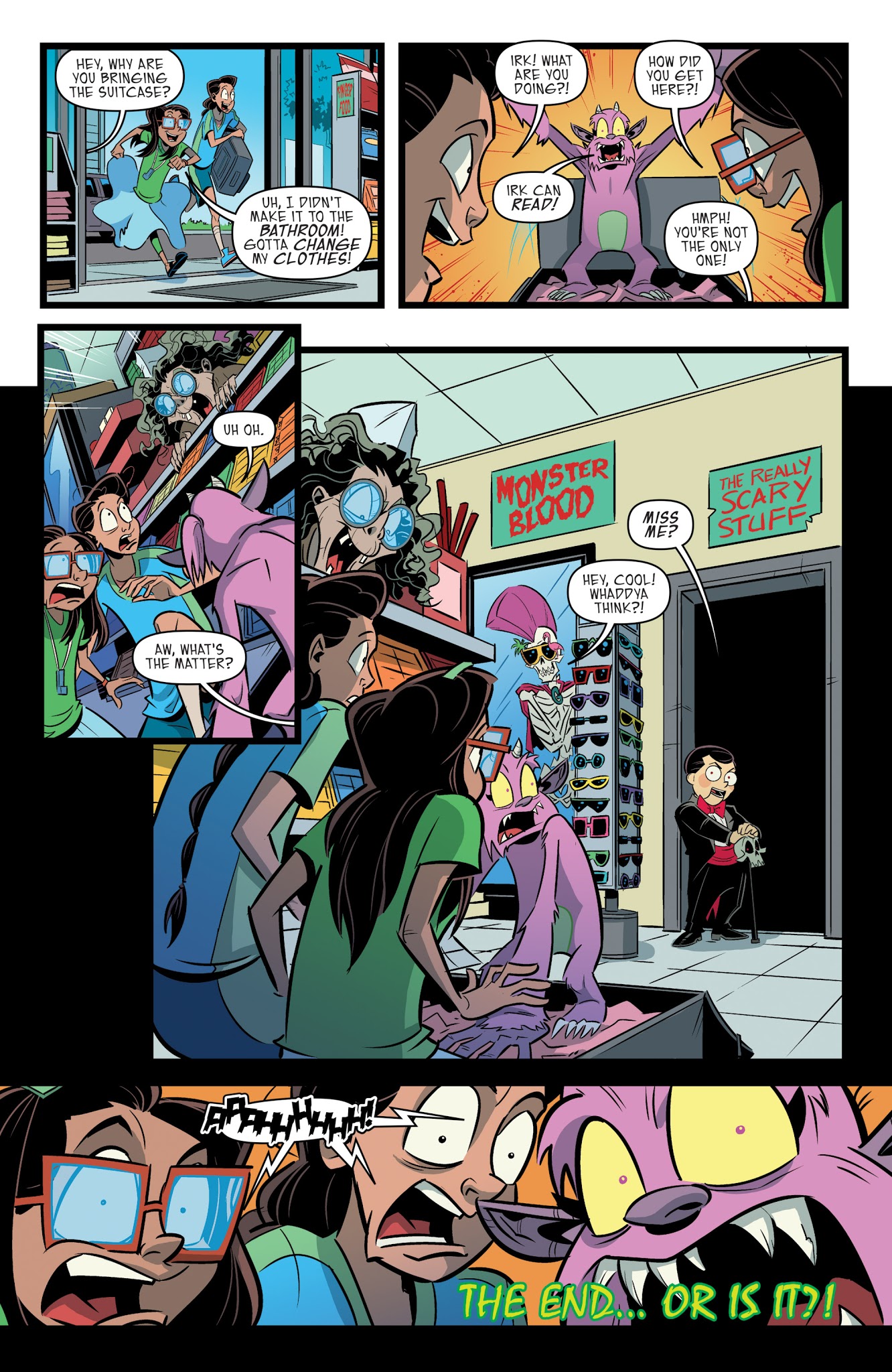 Read online Goosebumps: Monsters At Midnight comic -  Issue #3 - 22