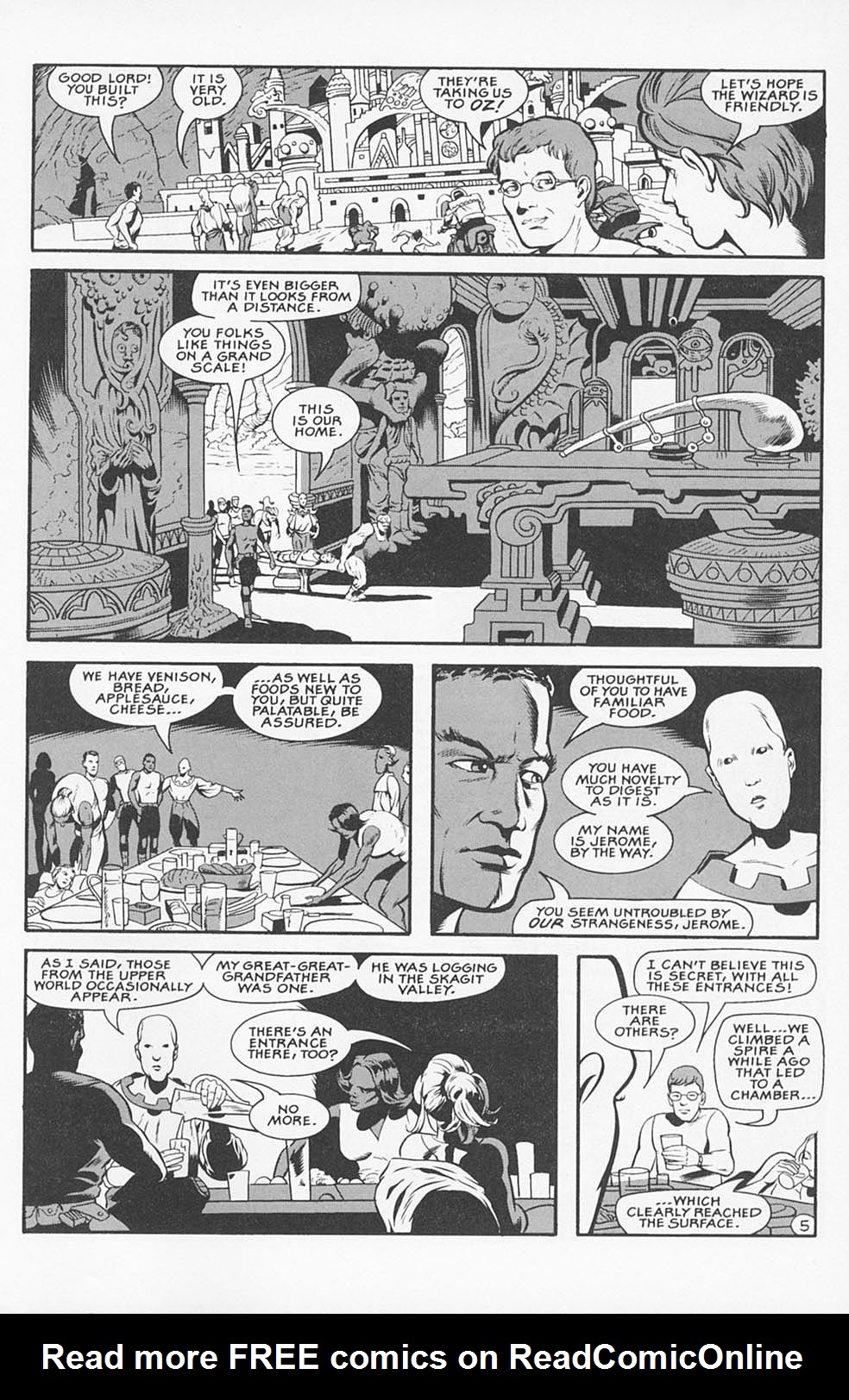 Read online World Below: Deeper And Stranger comic -  Issue #4 - 7