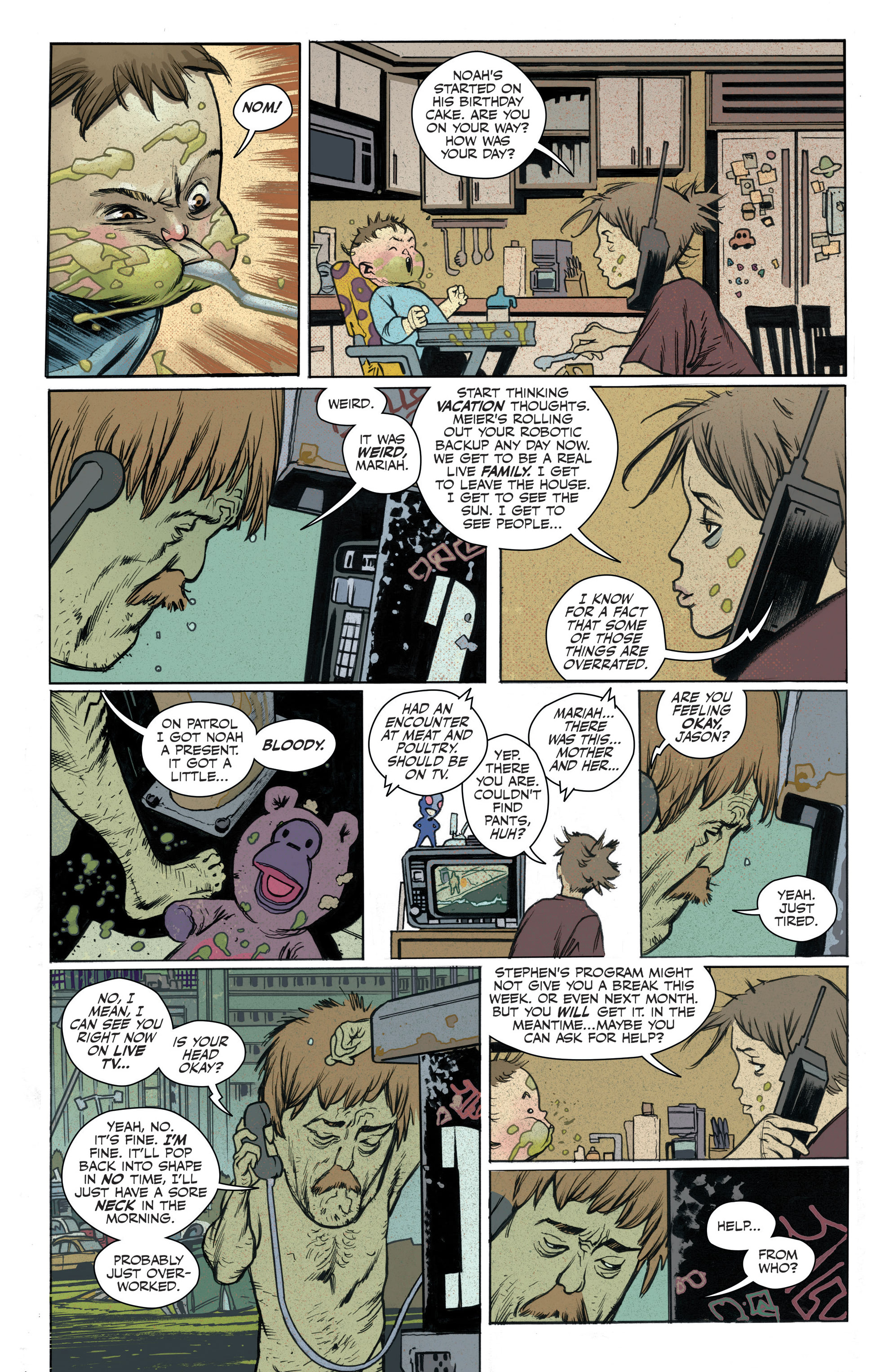 Read online Ultramega by James Harren comic -  Issue #1 - 16