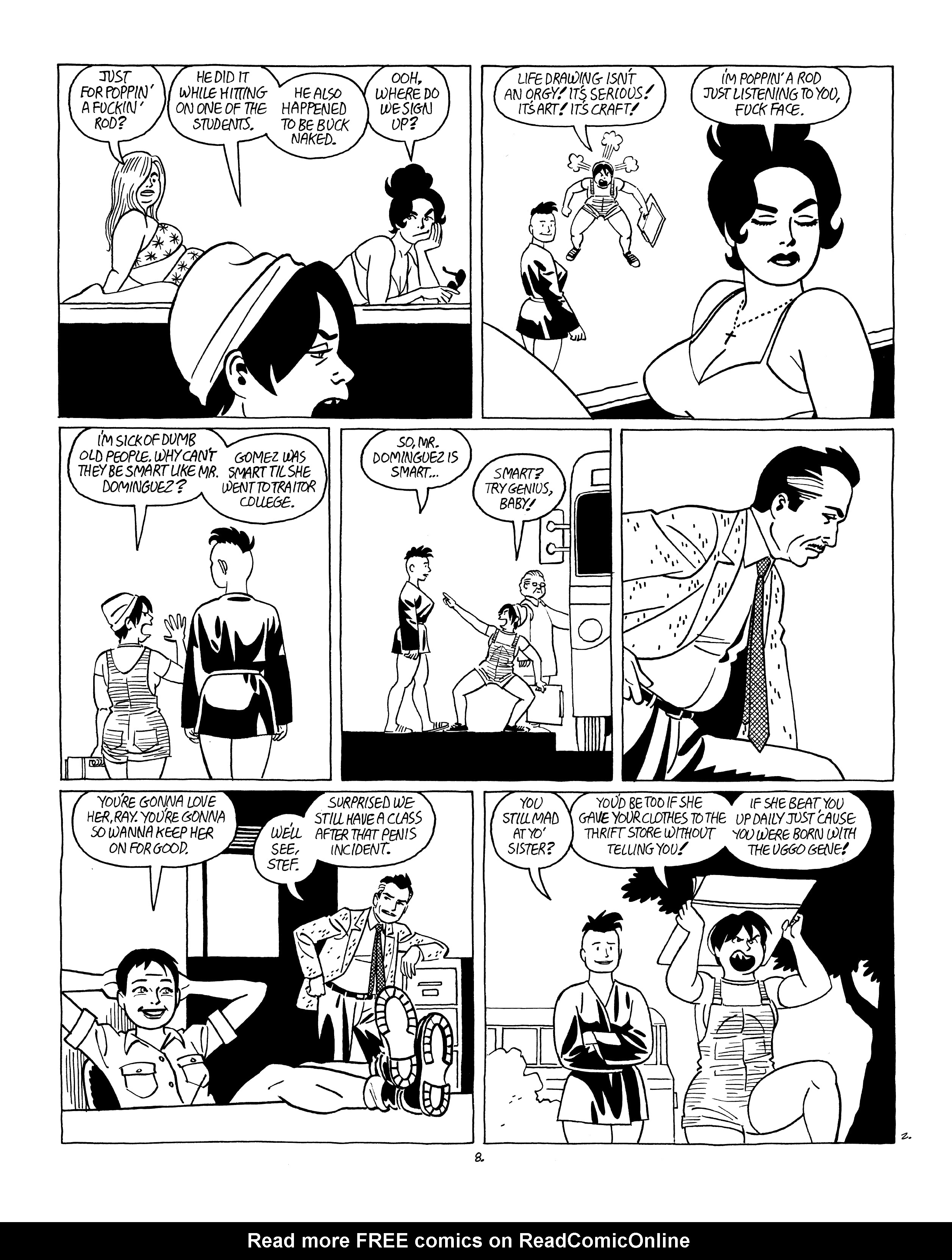 Read online Love and Rockets (2016) comic -  Issue #8 - 10