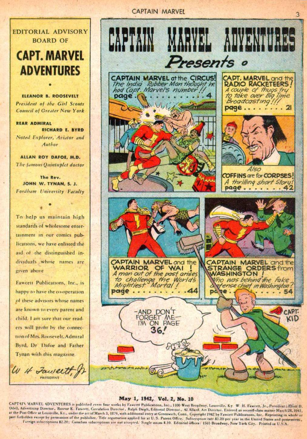 Read online Captain Marvel Adventures comic -  Issue #10 - 3