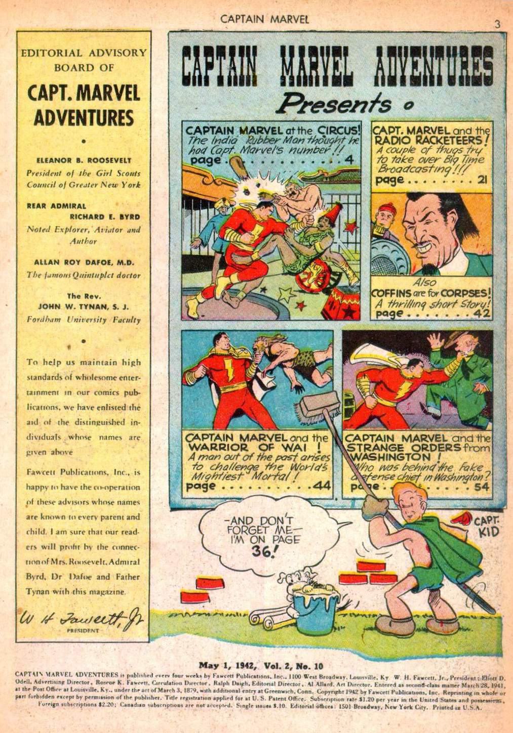 Read online Captain Marvel Adventures comic -  Issue #10 - 3