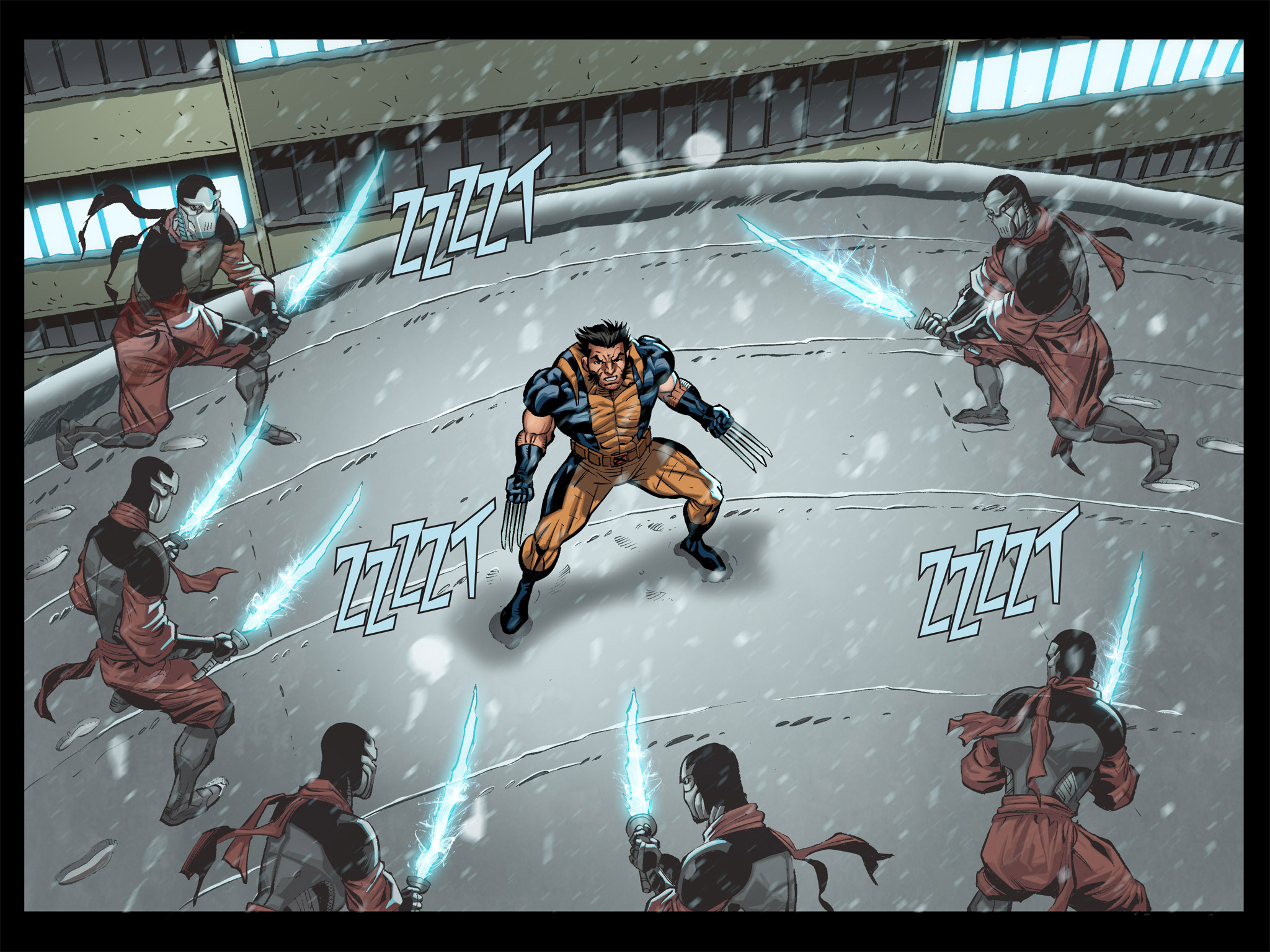 Read online Wolverine: Japan's Most Wanted comic -  Issue #4 - 23