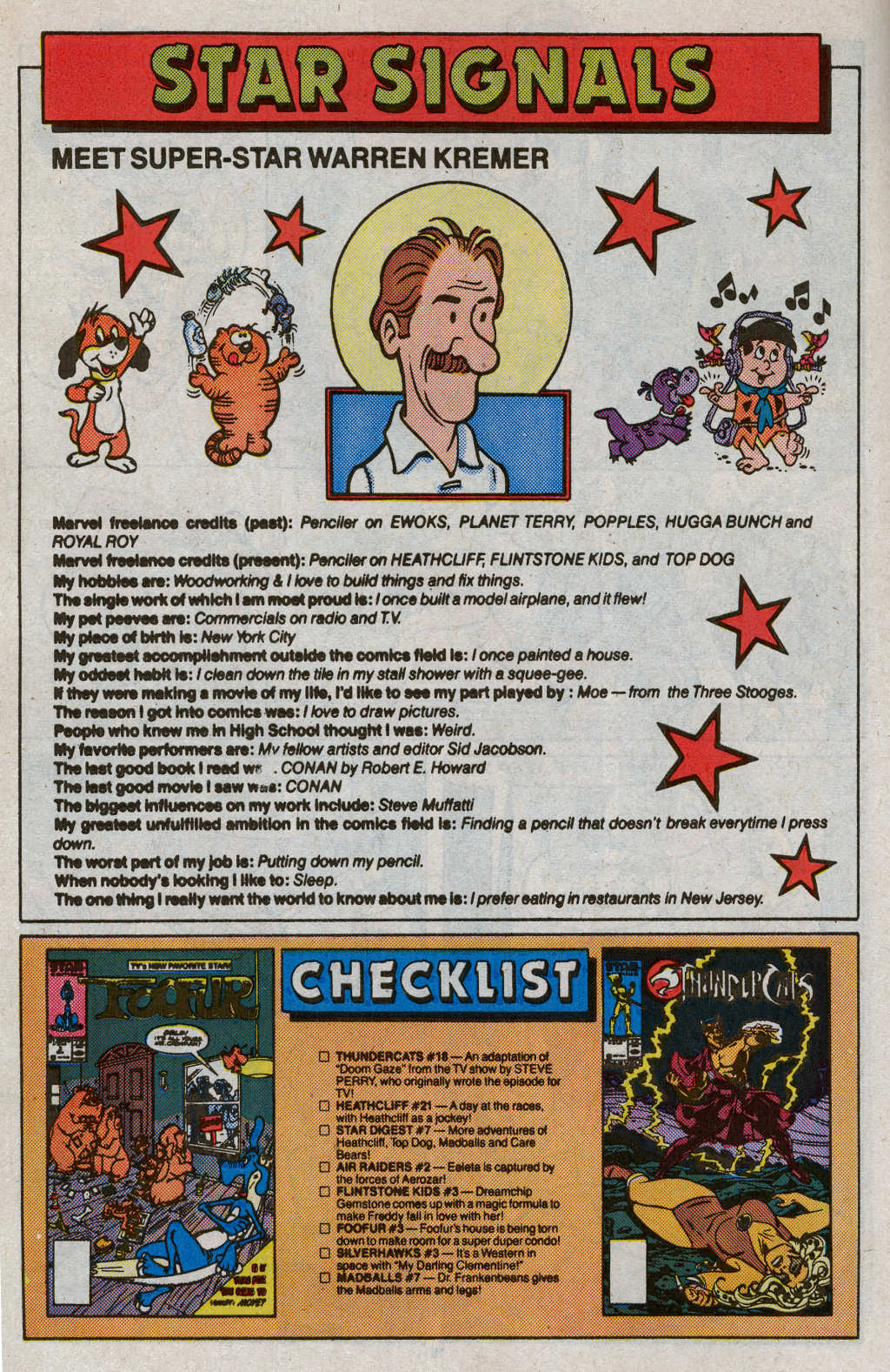 Read online ThunderCats (1985) comic -  Issue #19 - 28