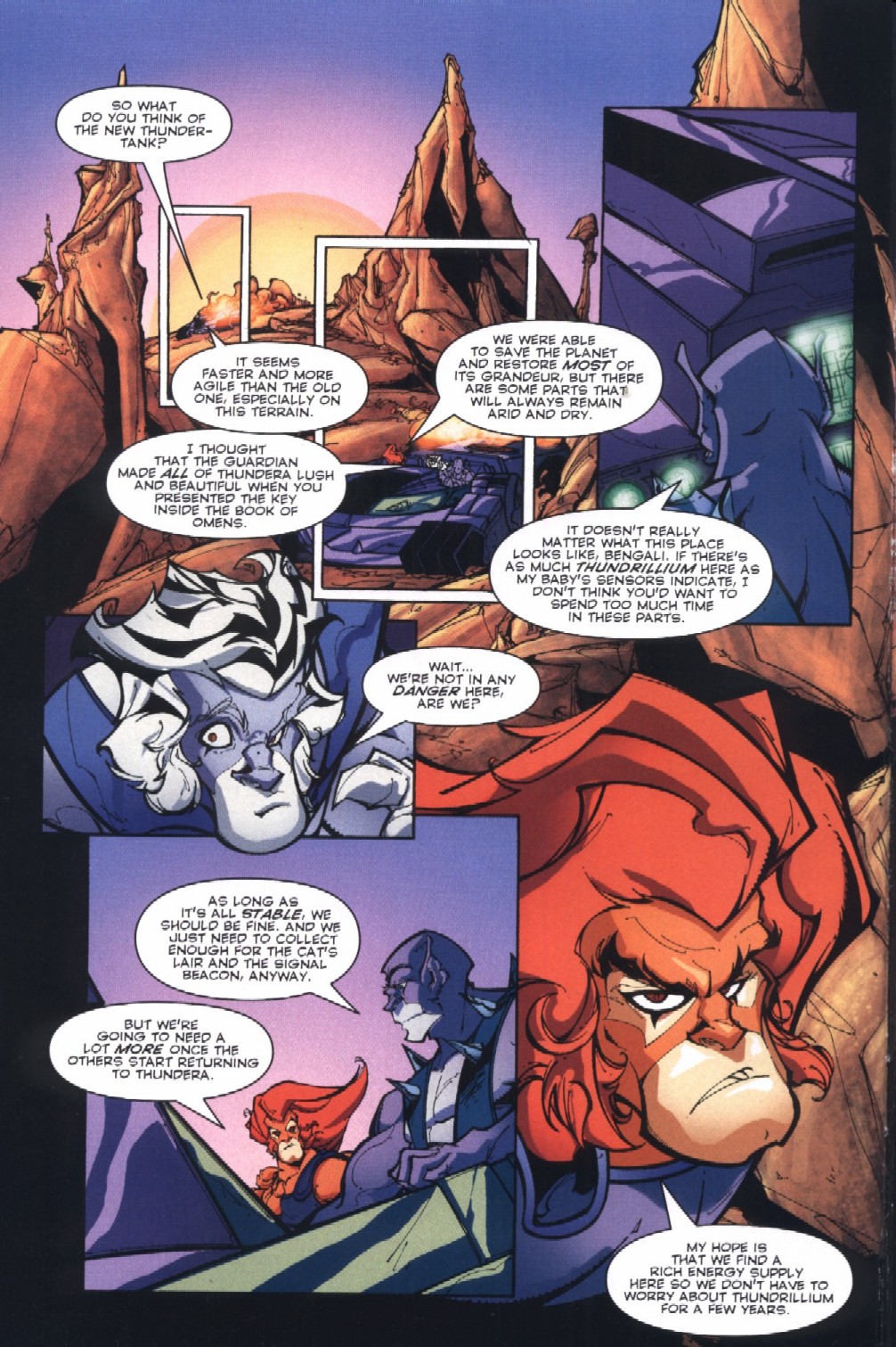 Read online ThunderCats (2002) comic -  Issue #3 - 7