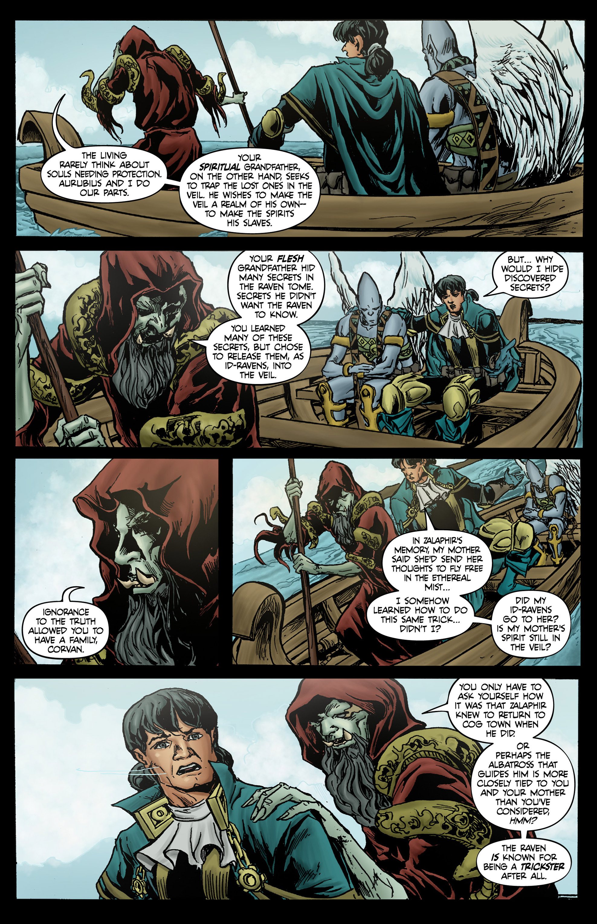 Read online Raven Nevermore comic -  Issue #6 - 29