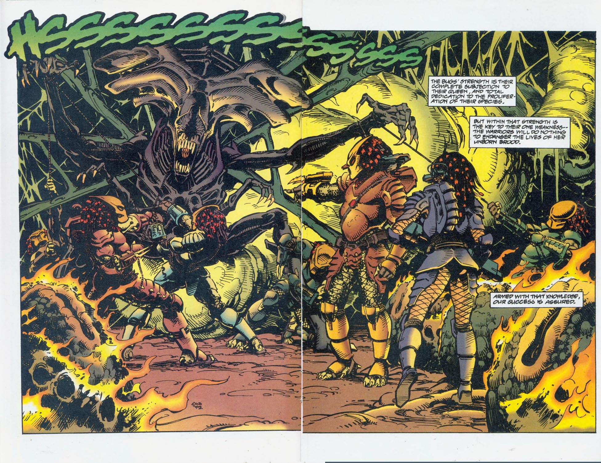 Read online Aliens vs. Predator: War comic -  Issue #0 - 12