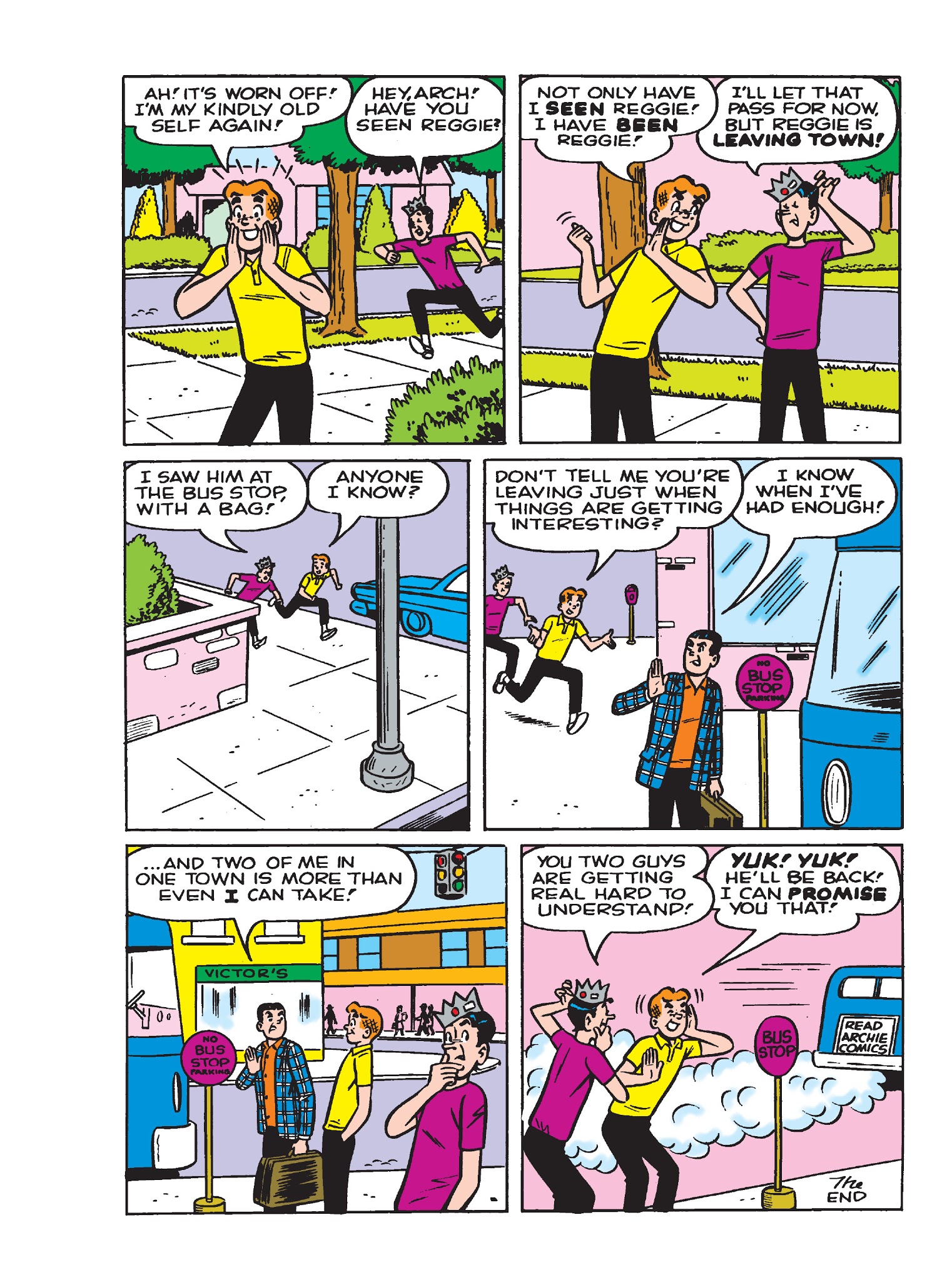 Read online Archie's Funhouse Double Digest comic -  Issue #20 - 205