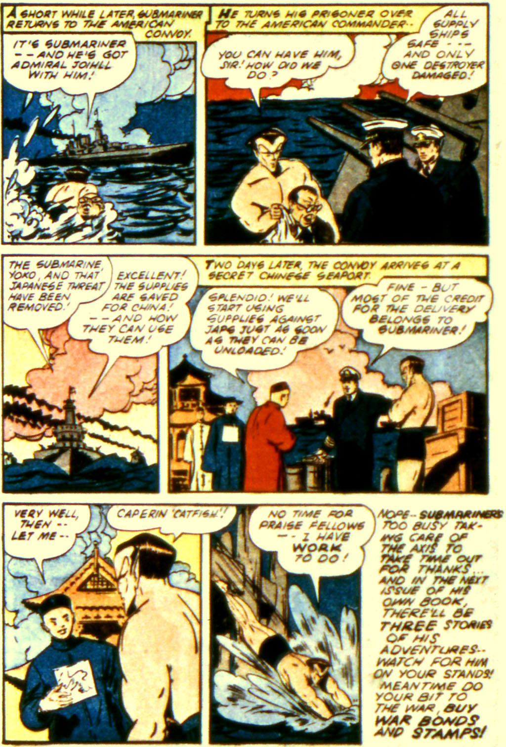 Read online Sub-Mariner Comics comic -  Issue #11 - 20