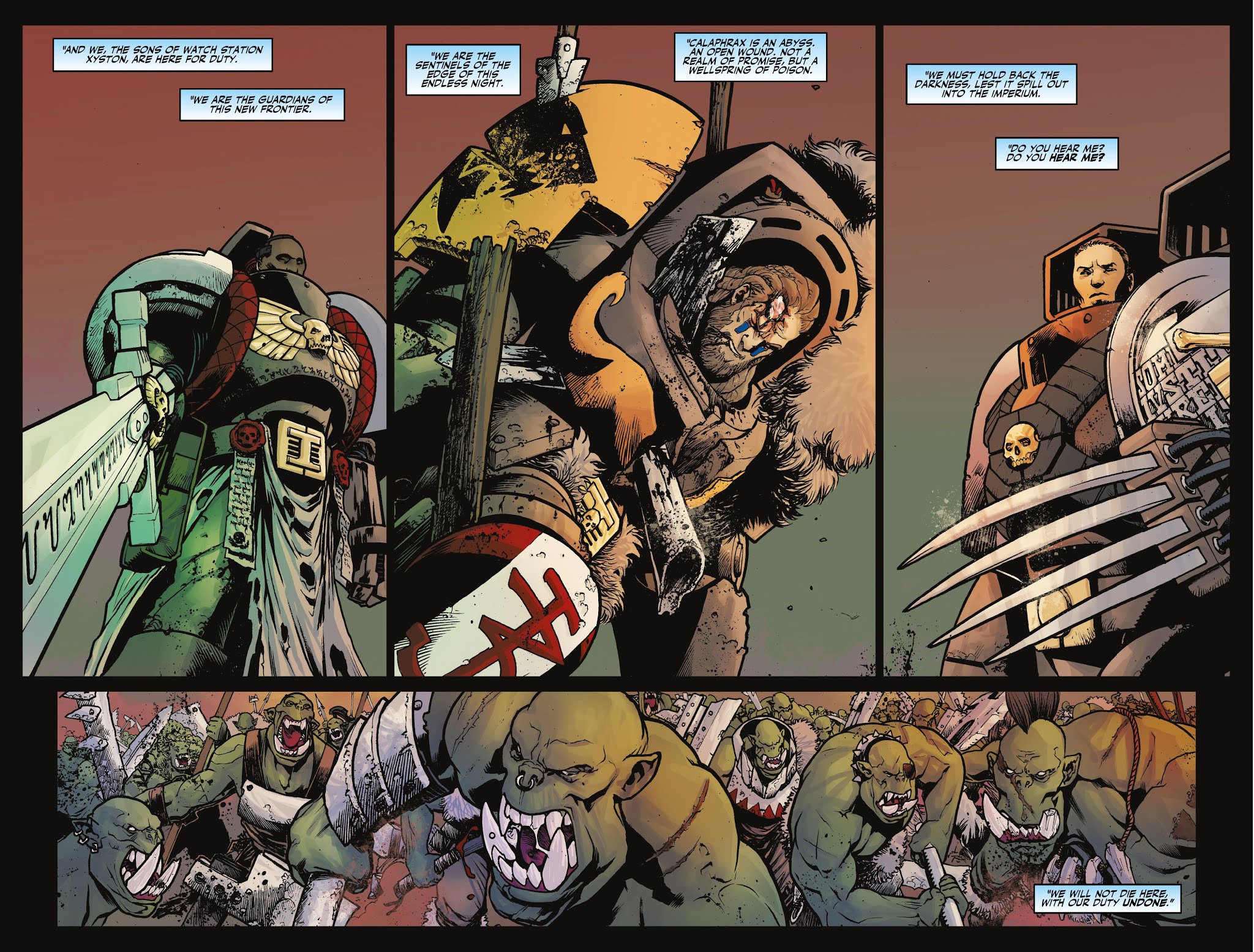 Read online Warhammer 40,000 Deathwatch comic -  Issue #4 - 10