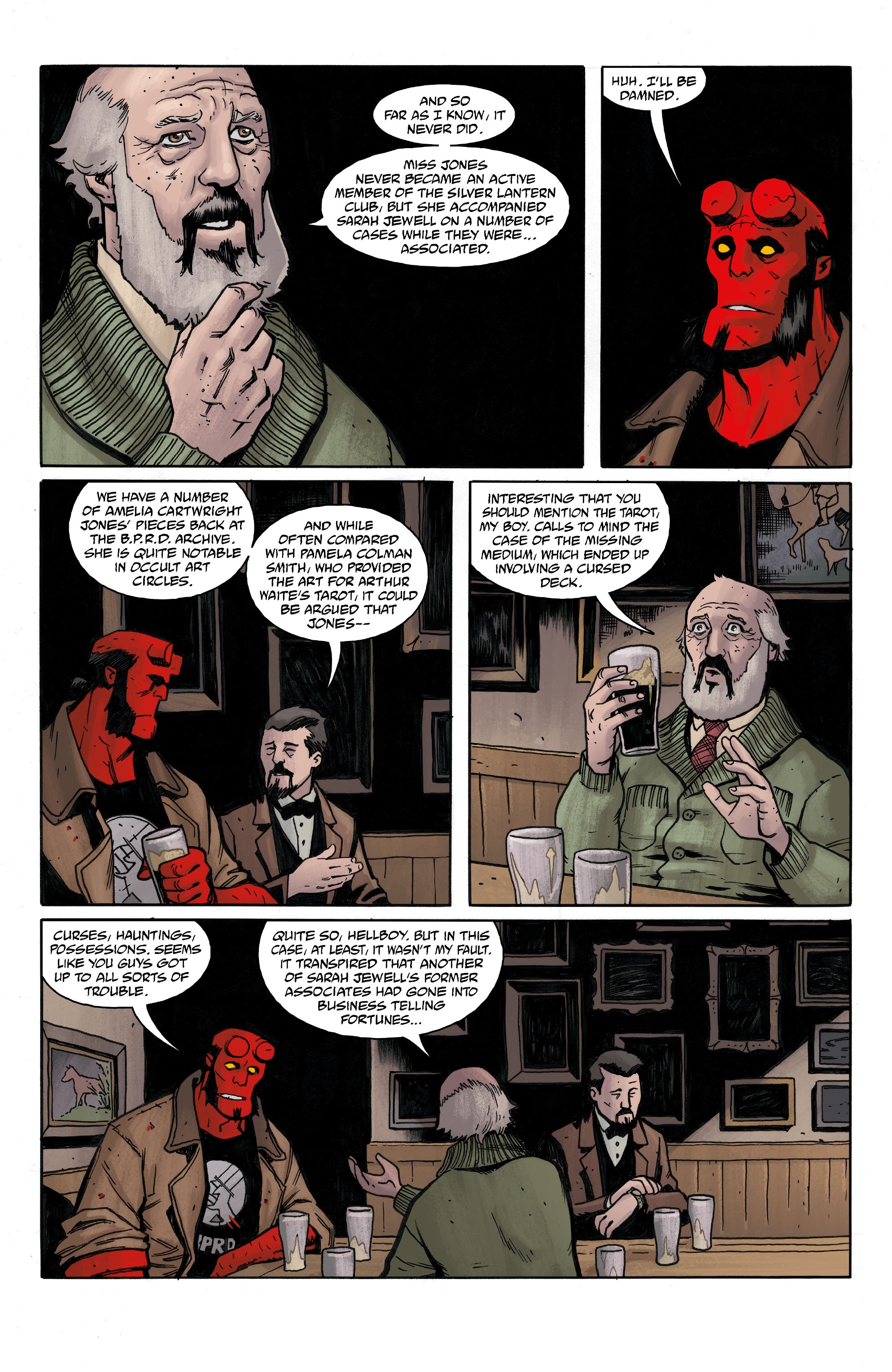 Read online Hellboy: The Silver Lantern Club comic -  Issue #3 - 22