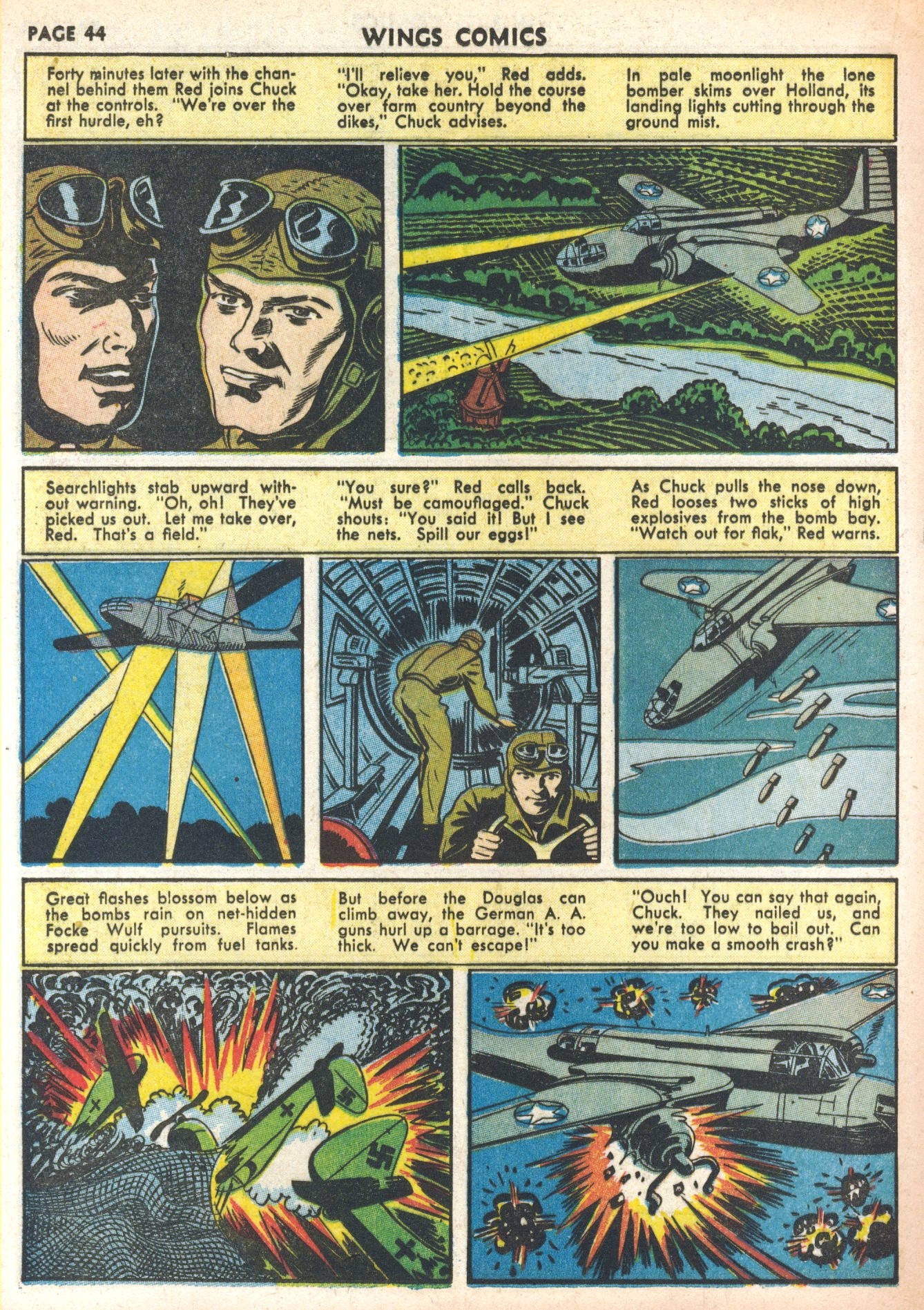 Read online Wings Comics comic -  Issue #30 - 46