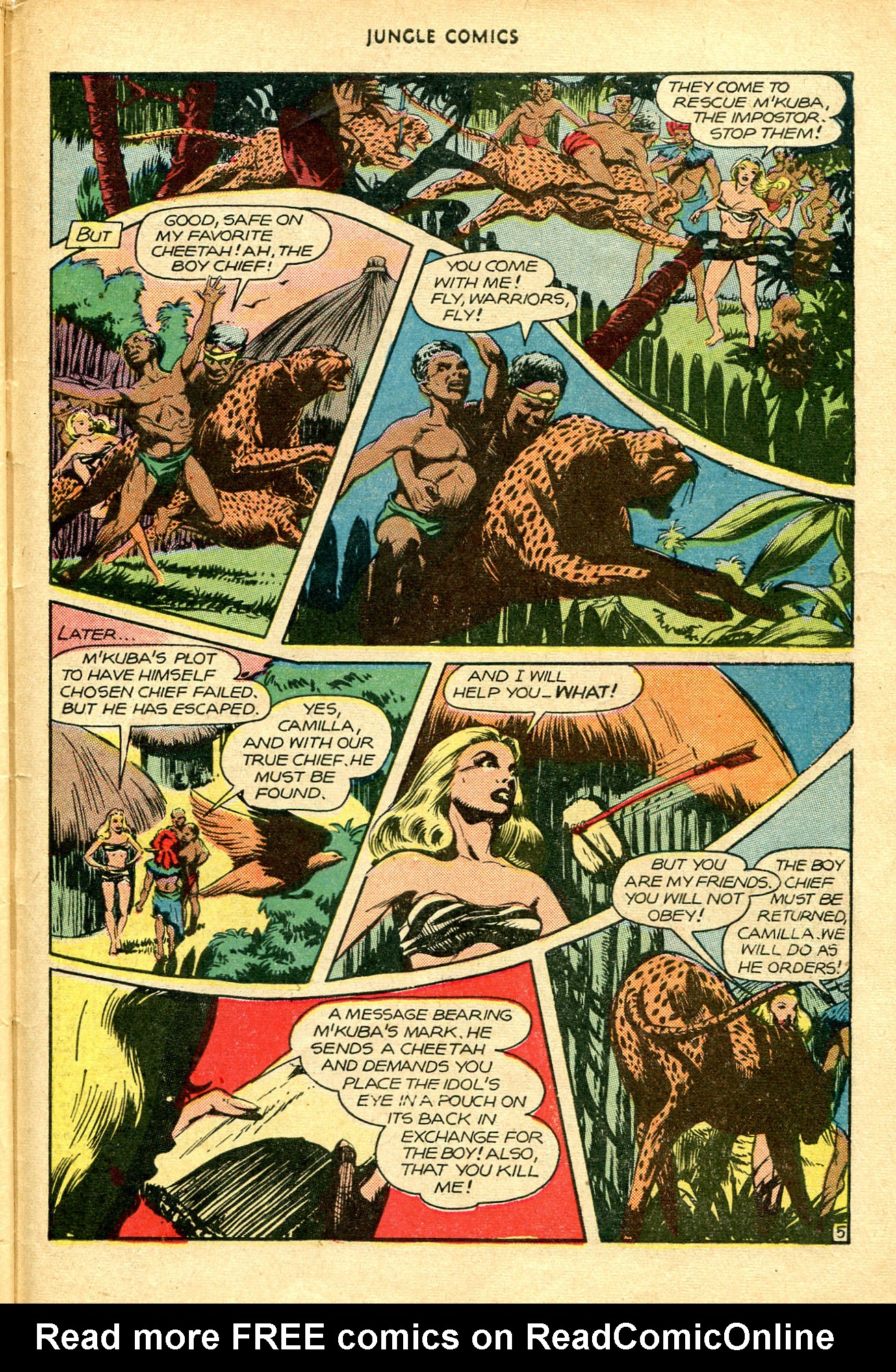 Read online Jungle Comics comic -  Issue #83 - 48