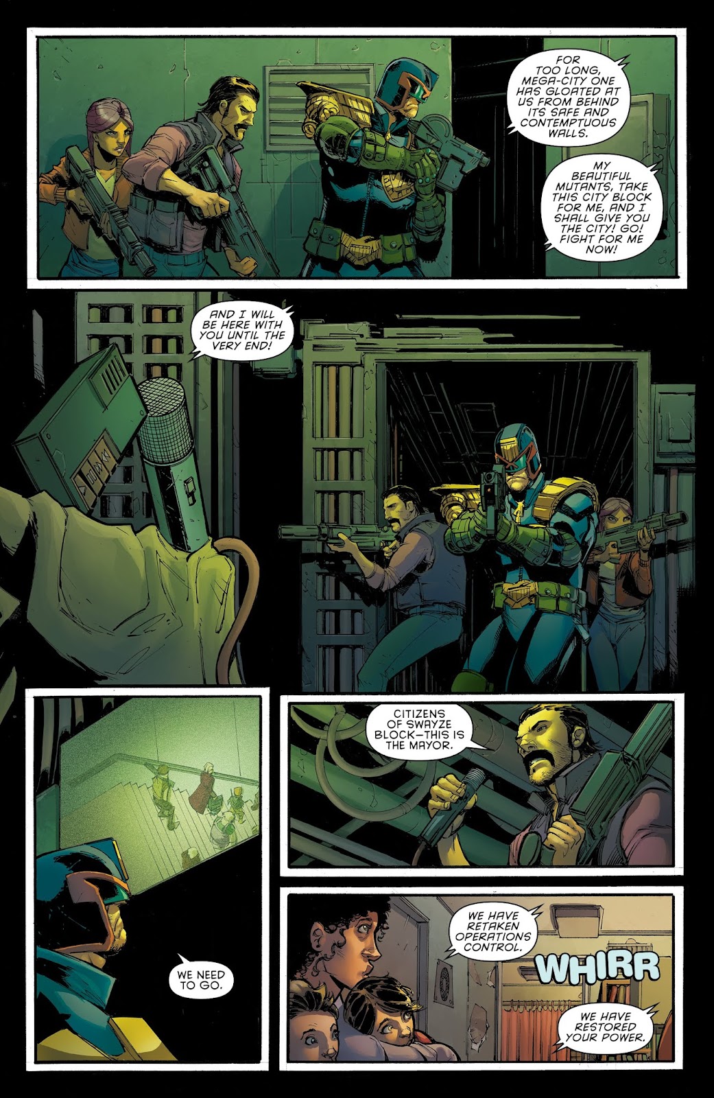 Judge Dredd: Under Siege issue 4 - Page 13