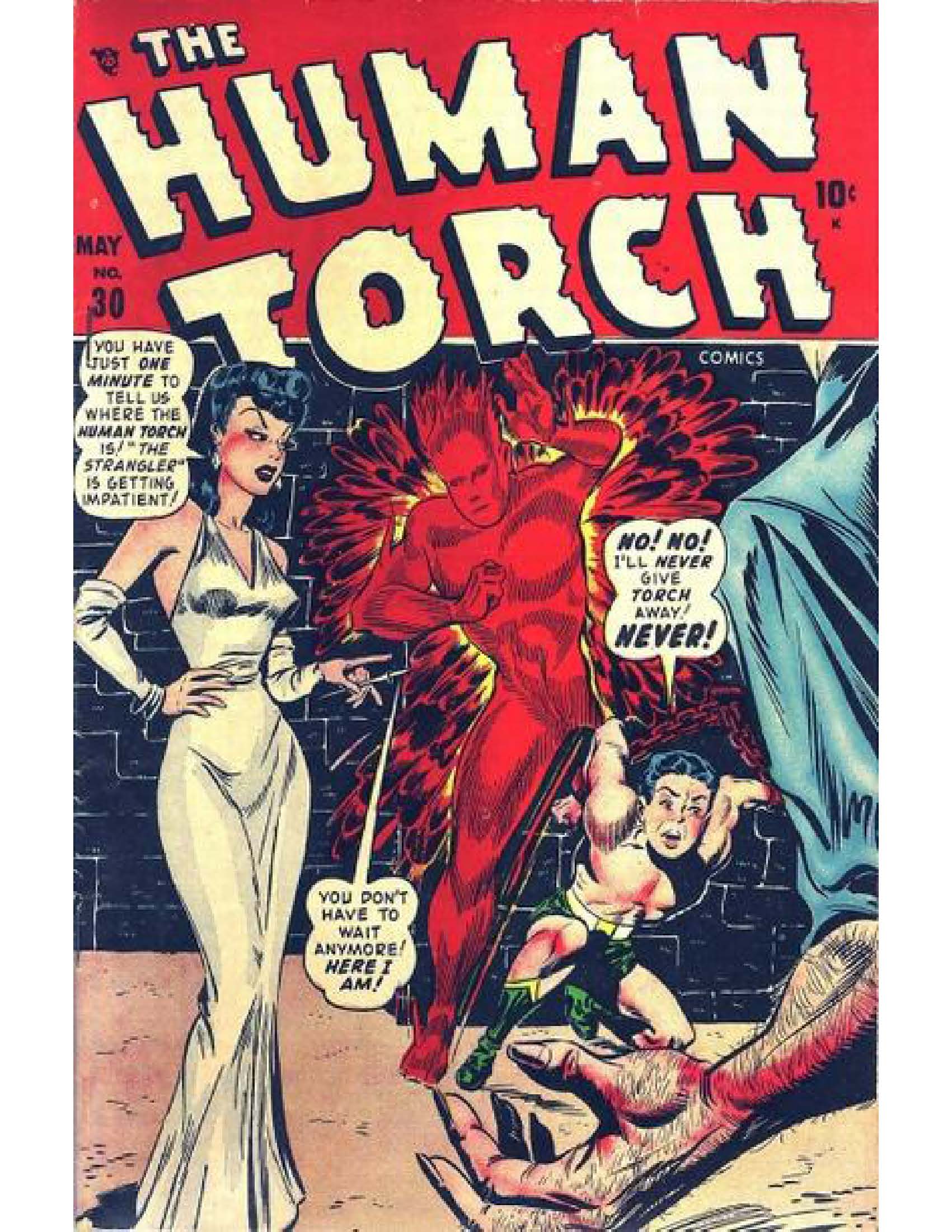 Read online The Human Torch (1940) comic -  Issue #30 - 2