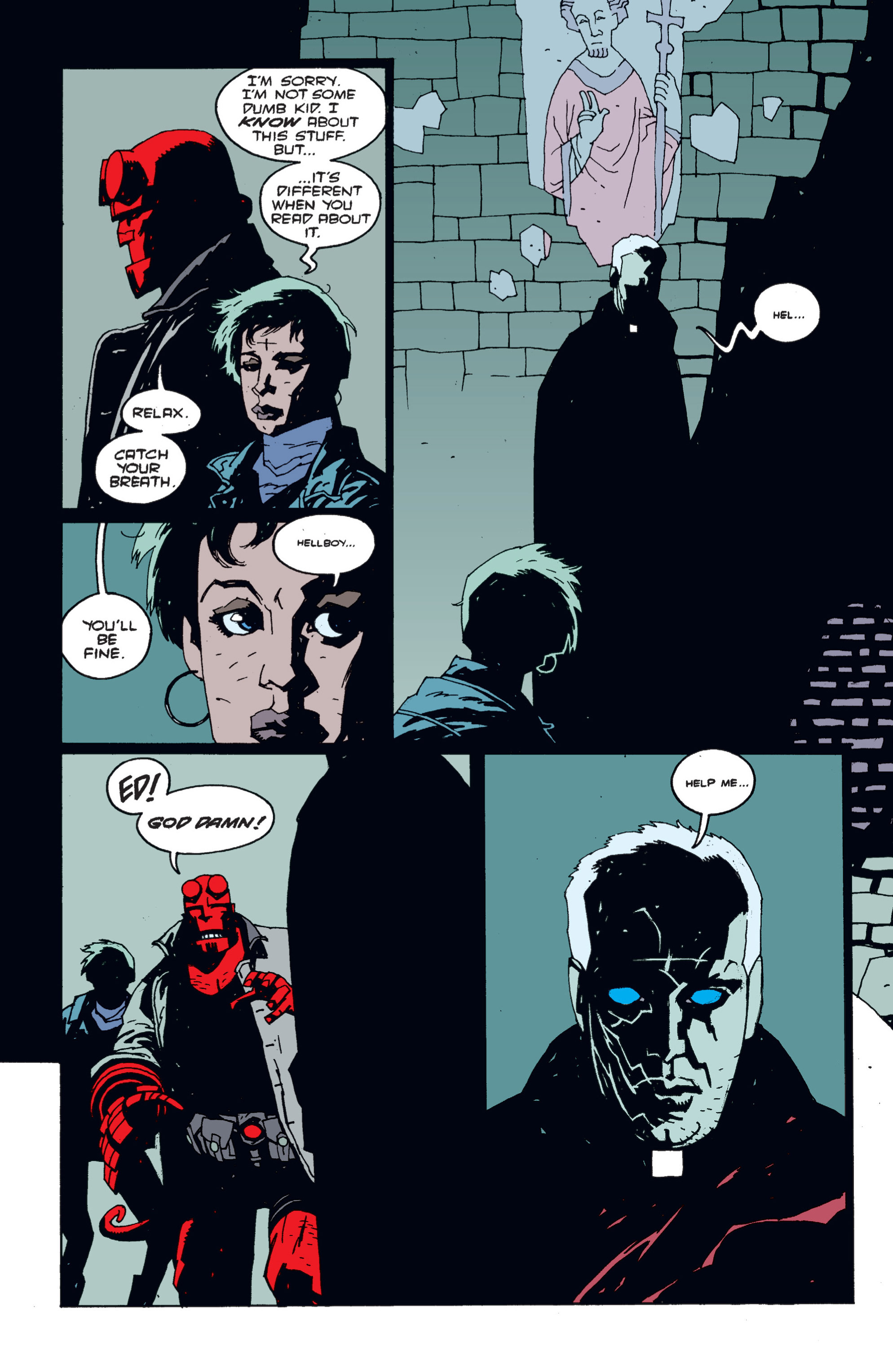 Read online Hellboy comic -  Issue #3 - 103