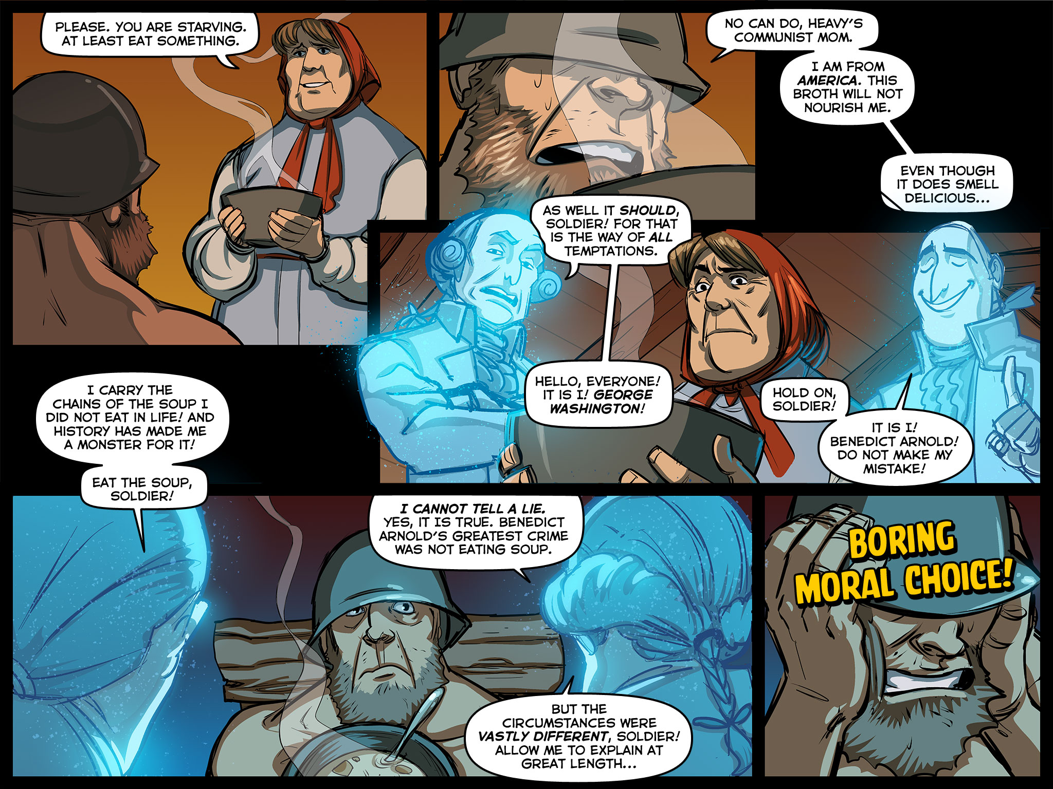 Read online Team Fortress 2 comic -  Issue #3 - 49