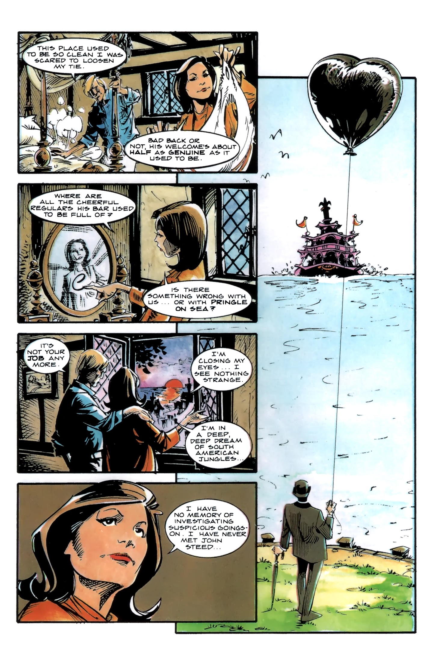 Read online Steed and Mrs. Peel (2012) comic -  Issue #5 - 16