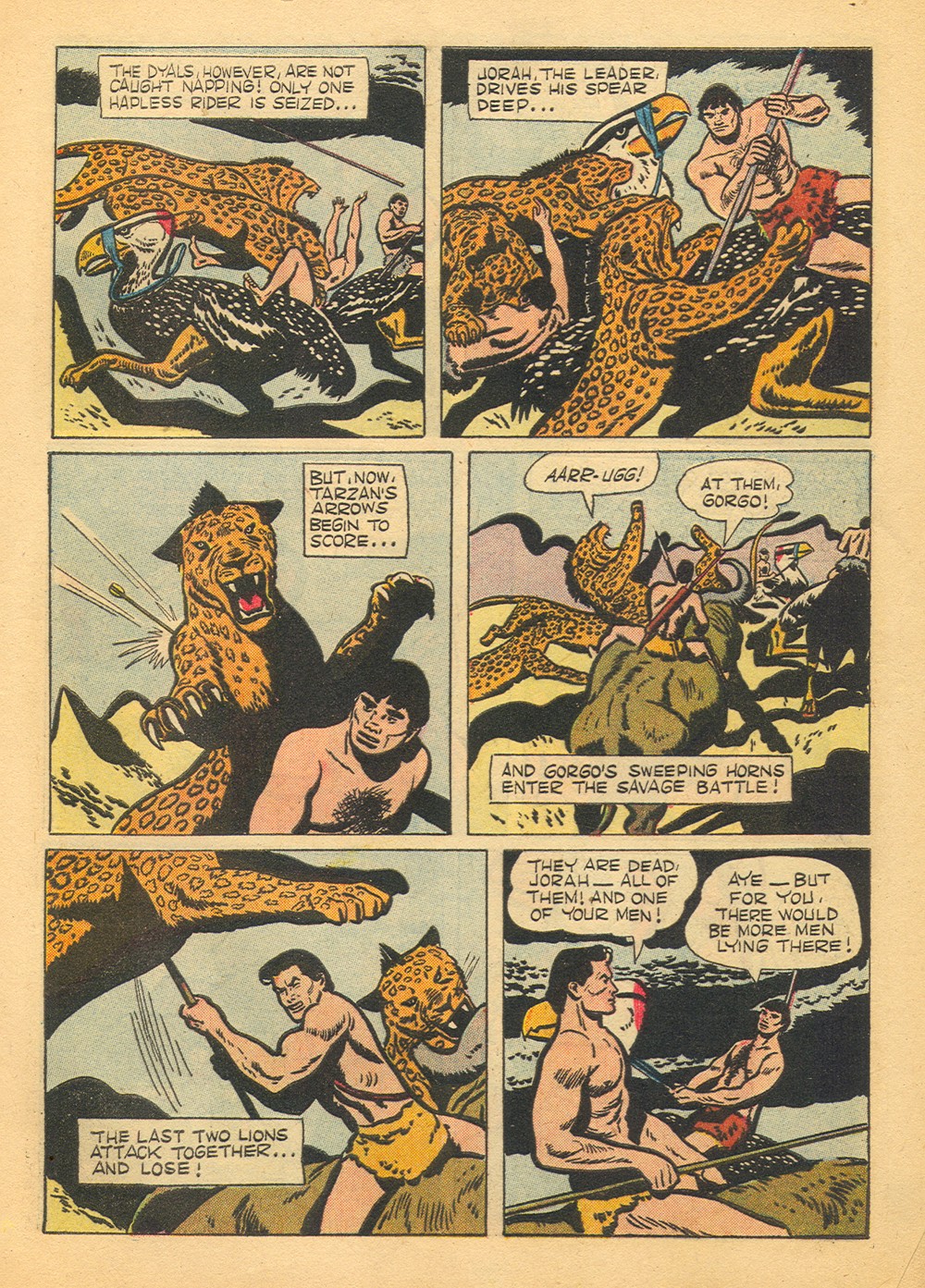 Read online Tarzan (1948) comic -  Issue #60 - 9