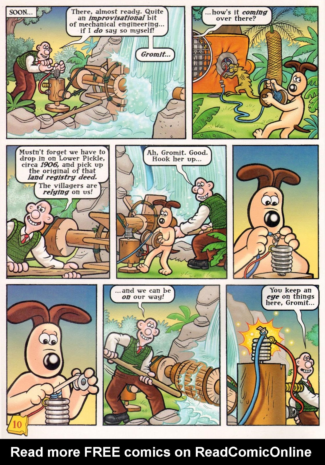Wallace & Gromit Comic issue 12 - Page 10