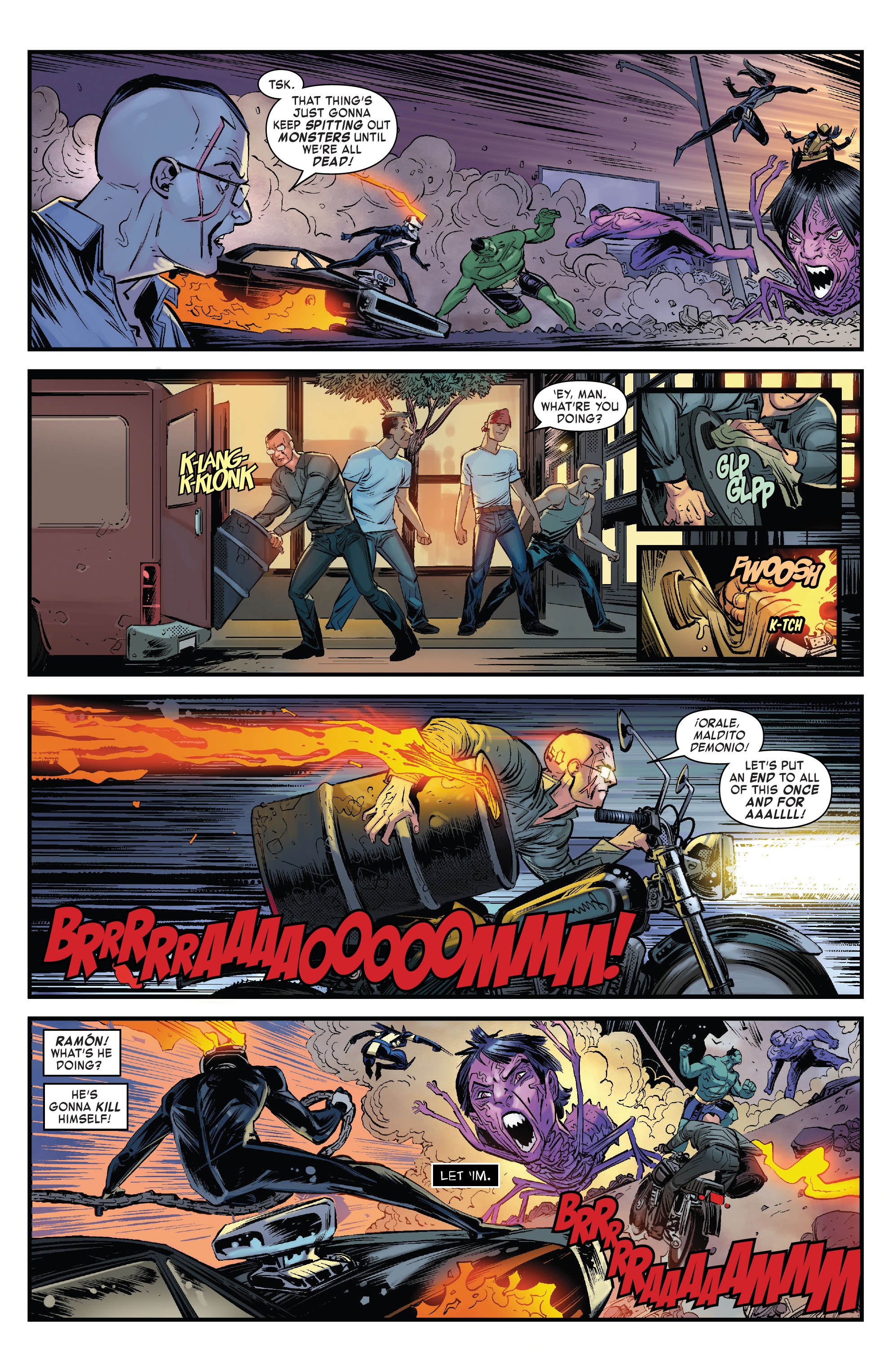 Read online Ghost Rider: Robbie Reyes - The Complete Collection comic -  Issue # TPB (Part 4) - 44