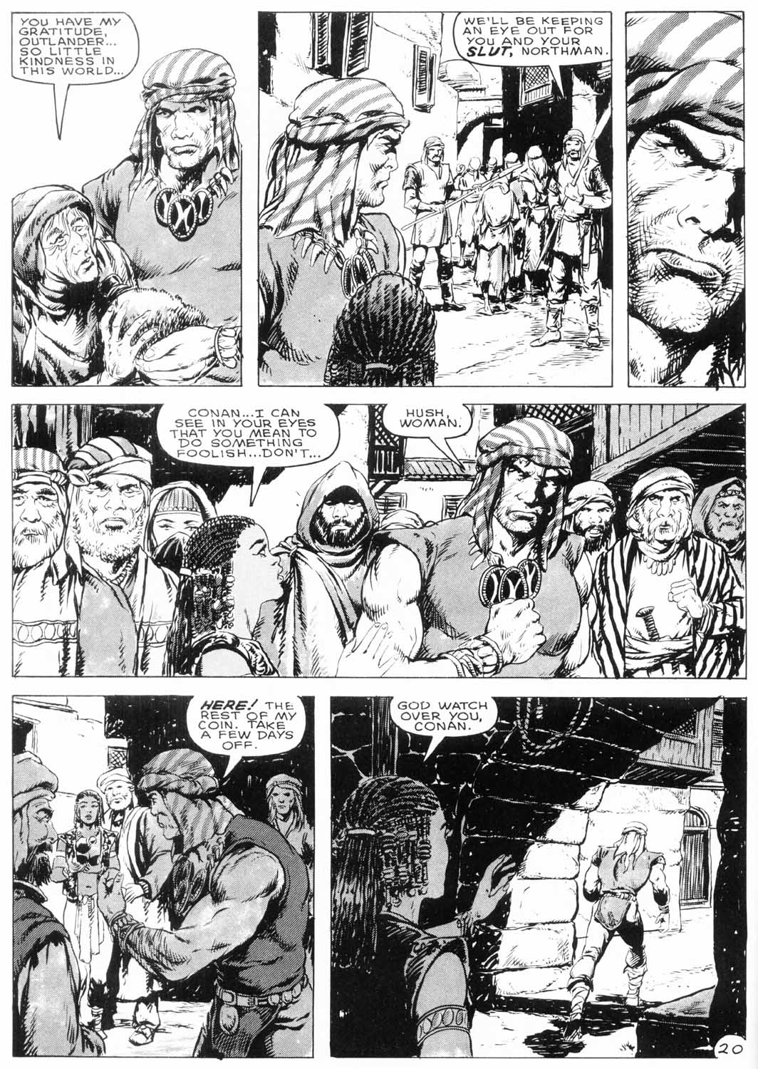 Read online The Savage Sword Of Conan comic -  Issue #153 - 23