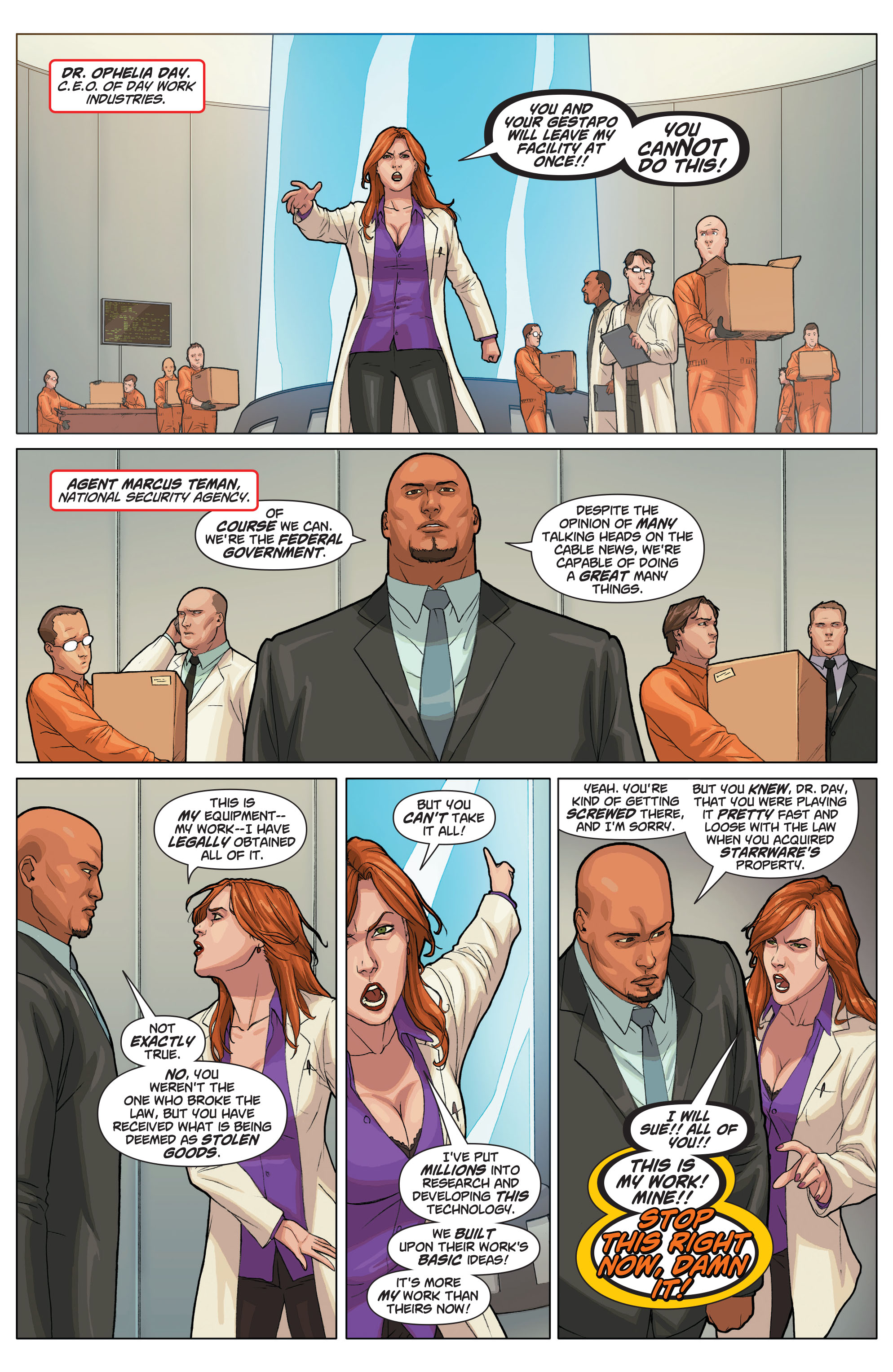 Read online Power Girl (2009) comic -  Issue #22 - 10