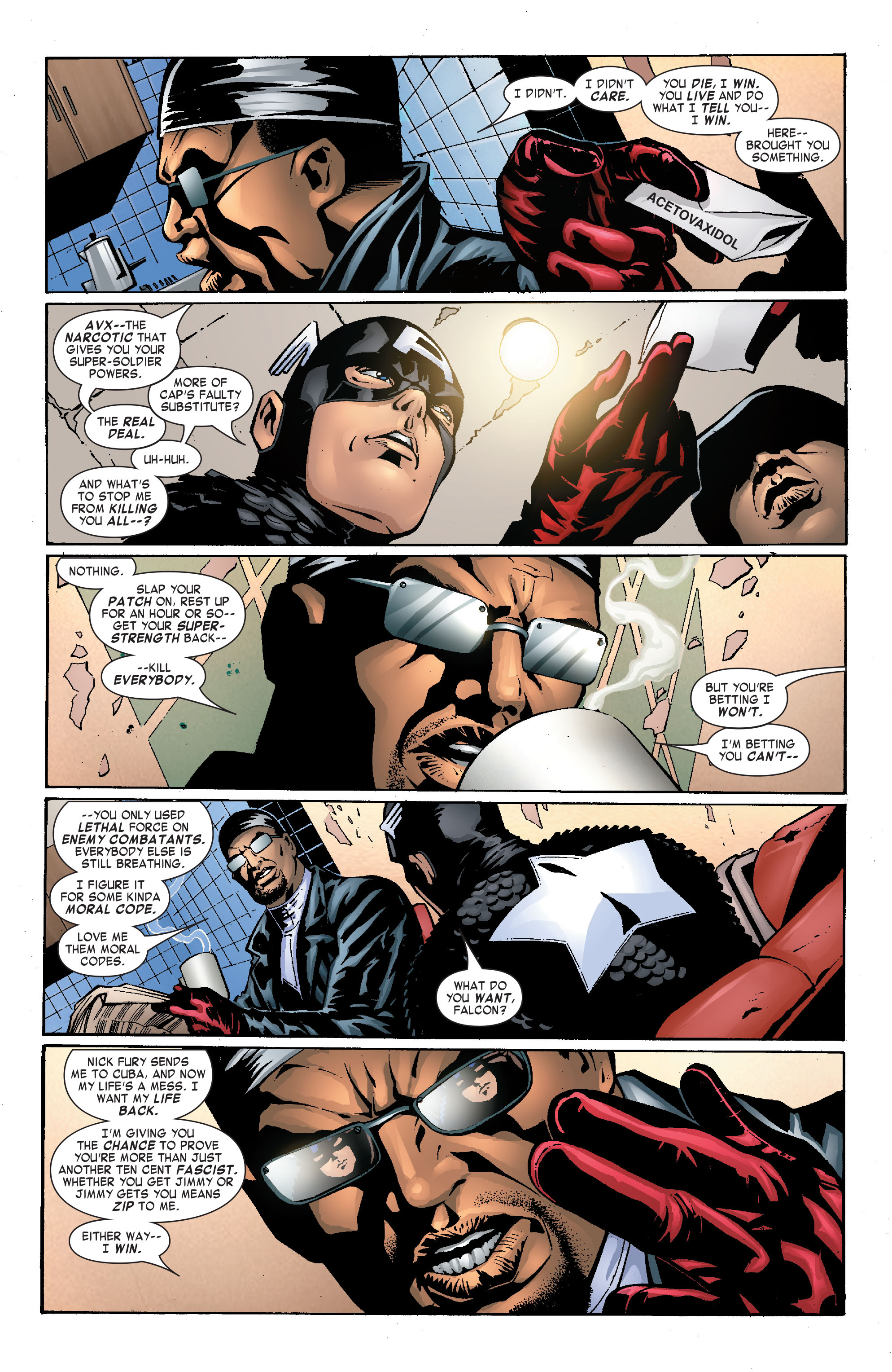 Read online Captain America & the Falcon comic -  Issue #9 - 13
