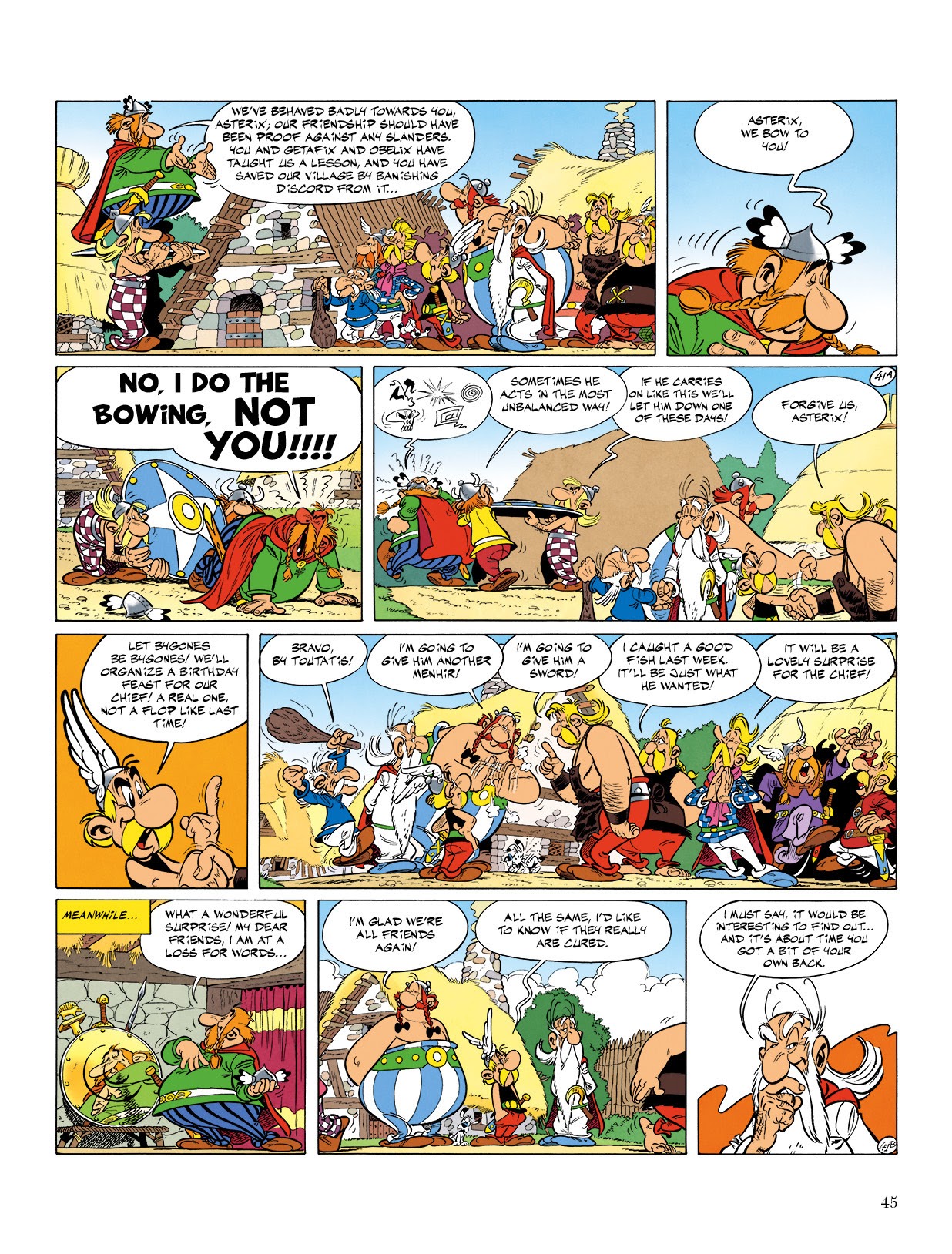 Read online Asterix comic -  Issue #15 - 46