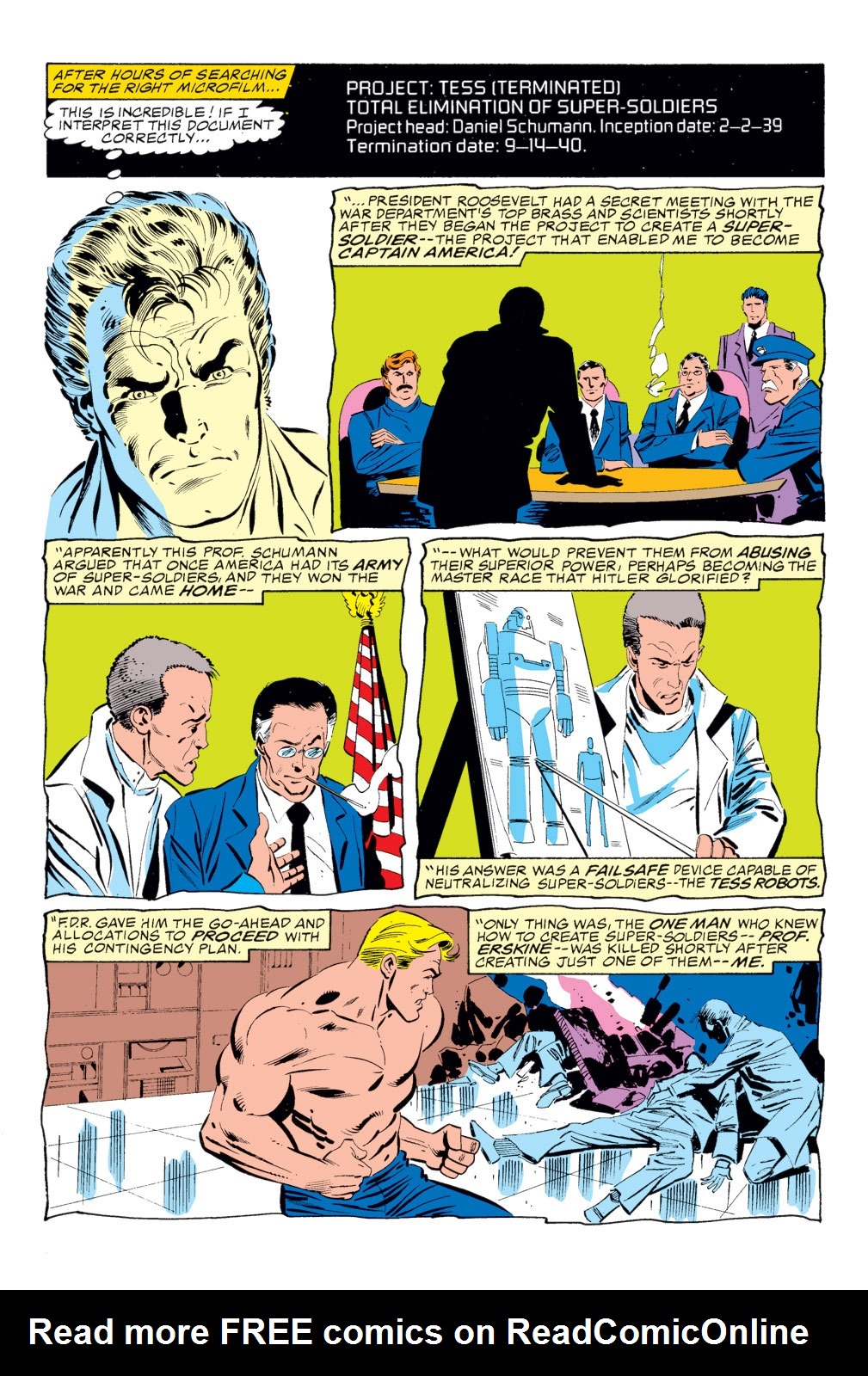 Read online Captain America (1968) comic -  Issue # _Annual 8 - 30