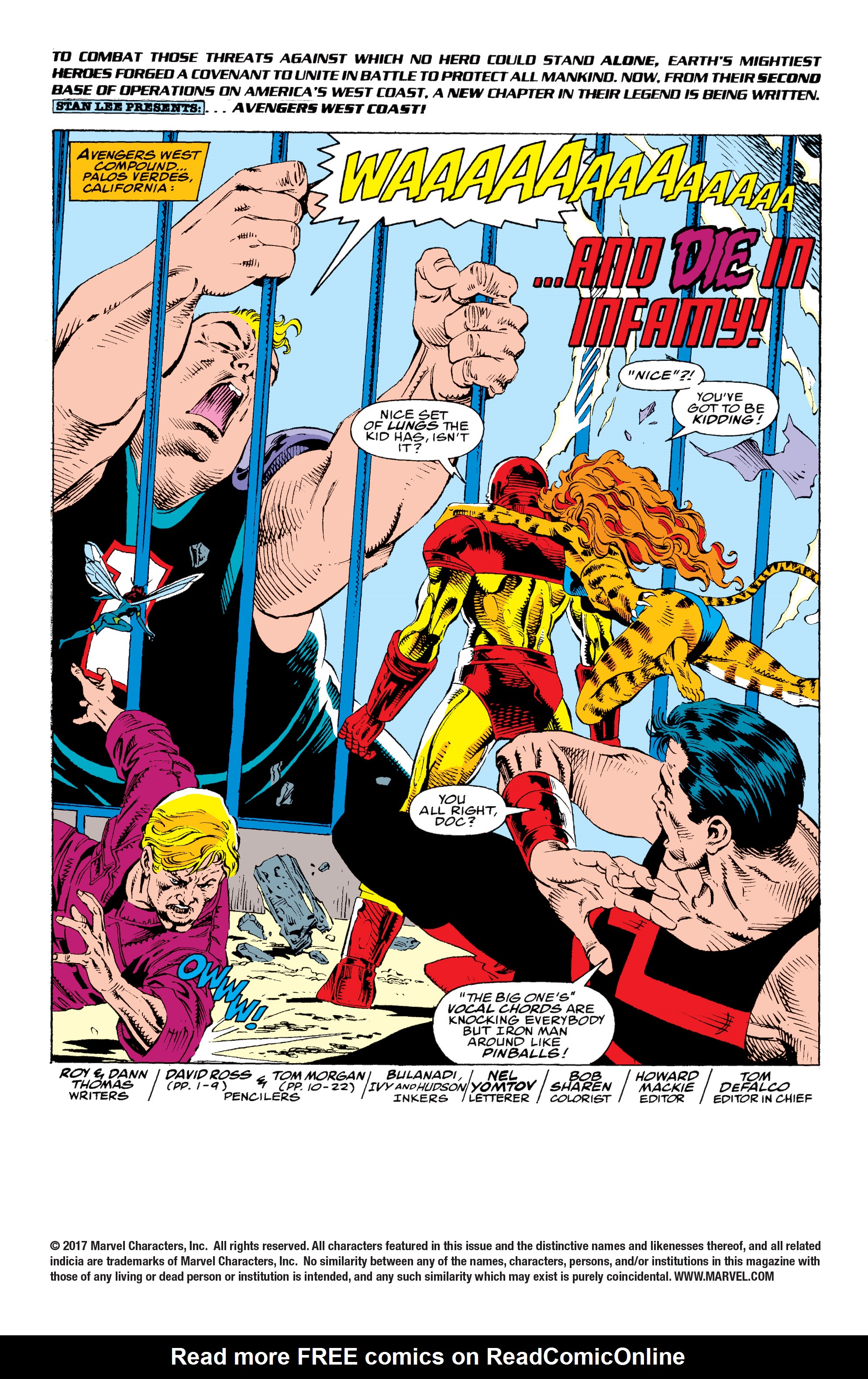 Read online Avengers West Coast (1989) comic -  Issue #71 - 2