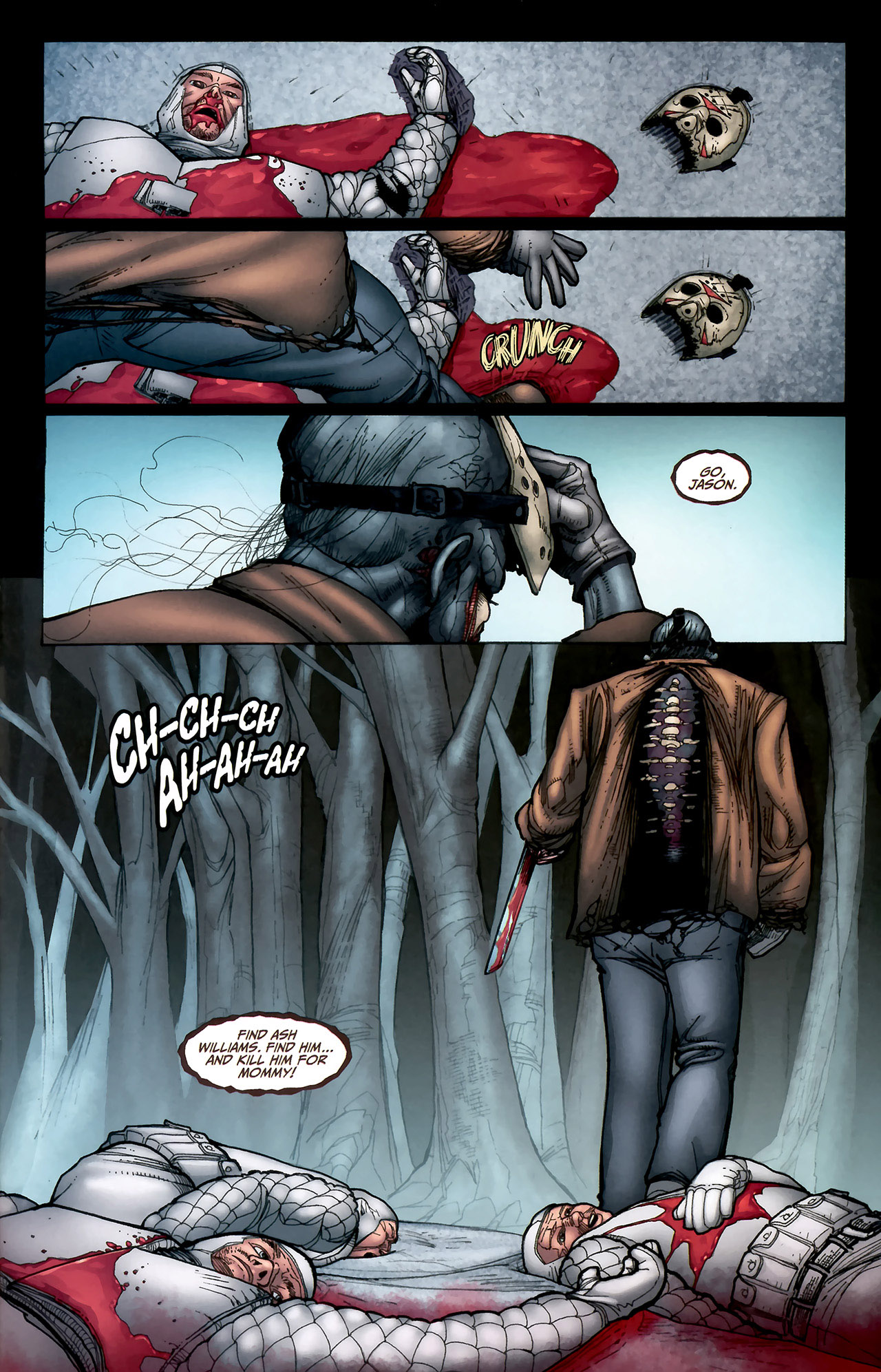 Read online Freddy vs. Jason vs. Ash: The Nightmare Warriors comic -  Issue #1 - 17