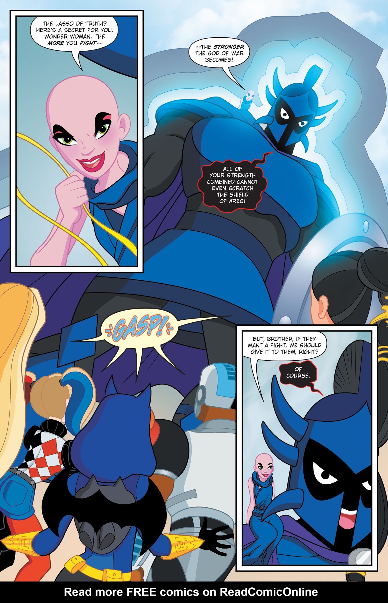 Read online DC Super Hero Girls: Summer Olympus comic -  Issue # TPB - 106