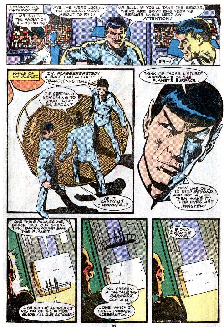 Read online Star Trek (1980) comic -  Issue #7 - 32