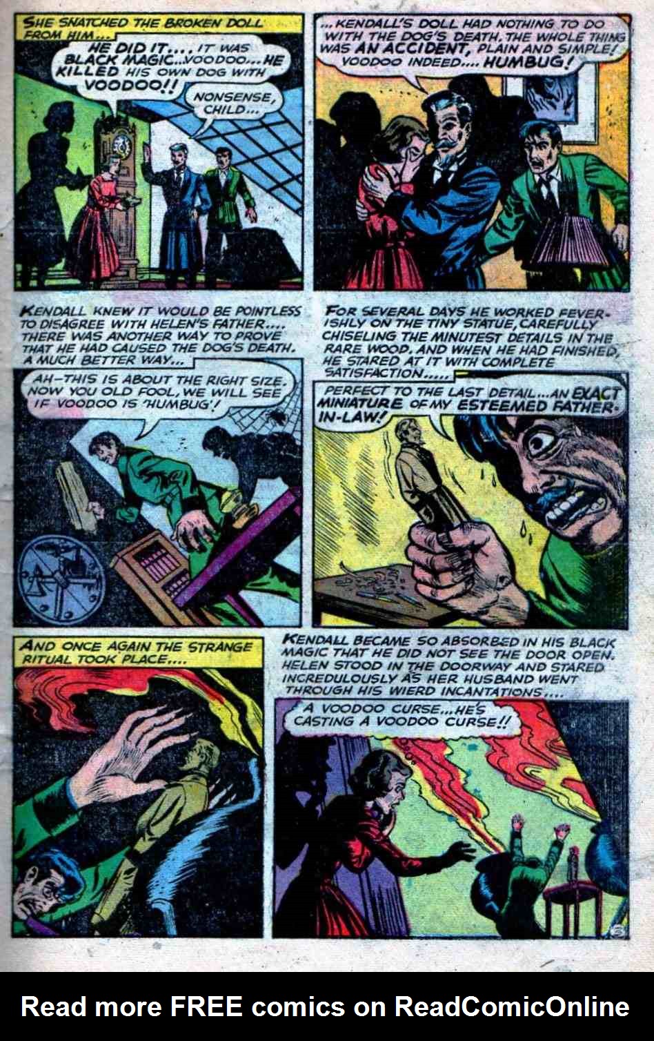 Read online Weird Mysteries (1952) comic -  Issue #11 - 5