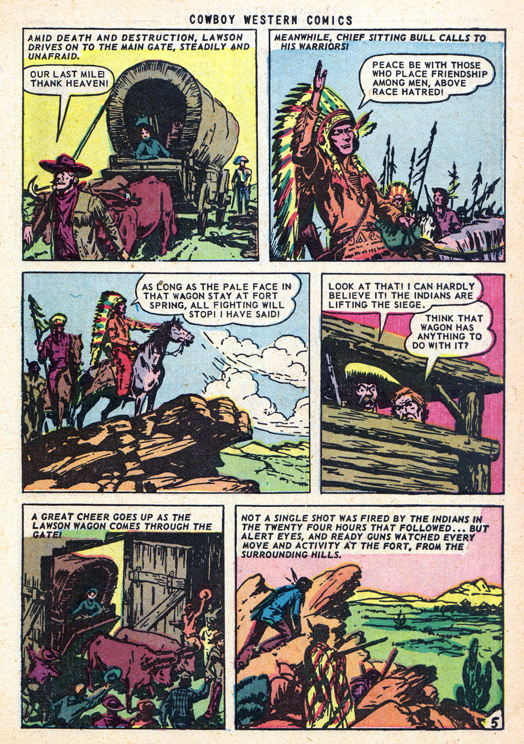 Read online Cowboy Western Comics (1948) comic -  Issue #39 - 7