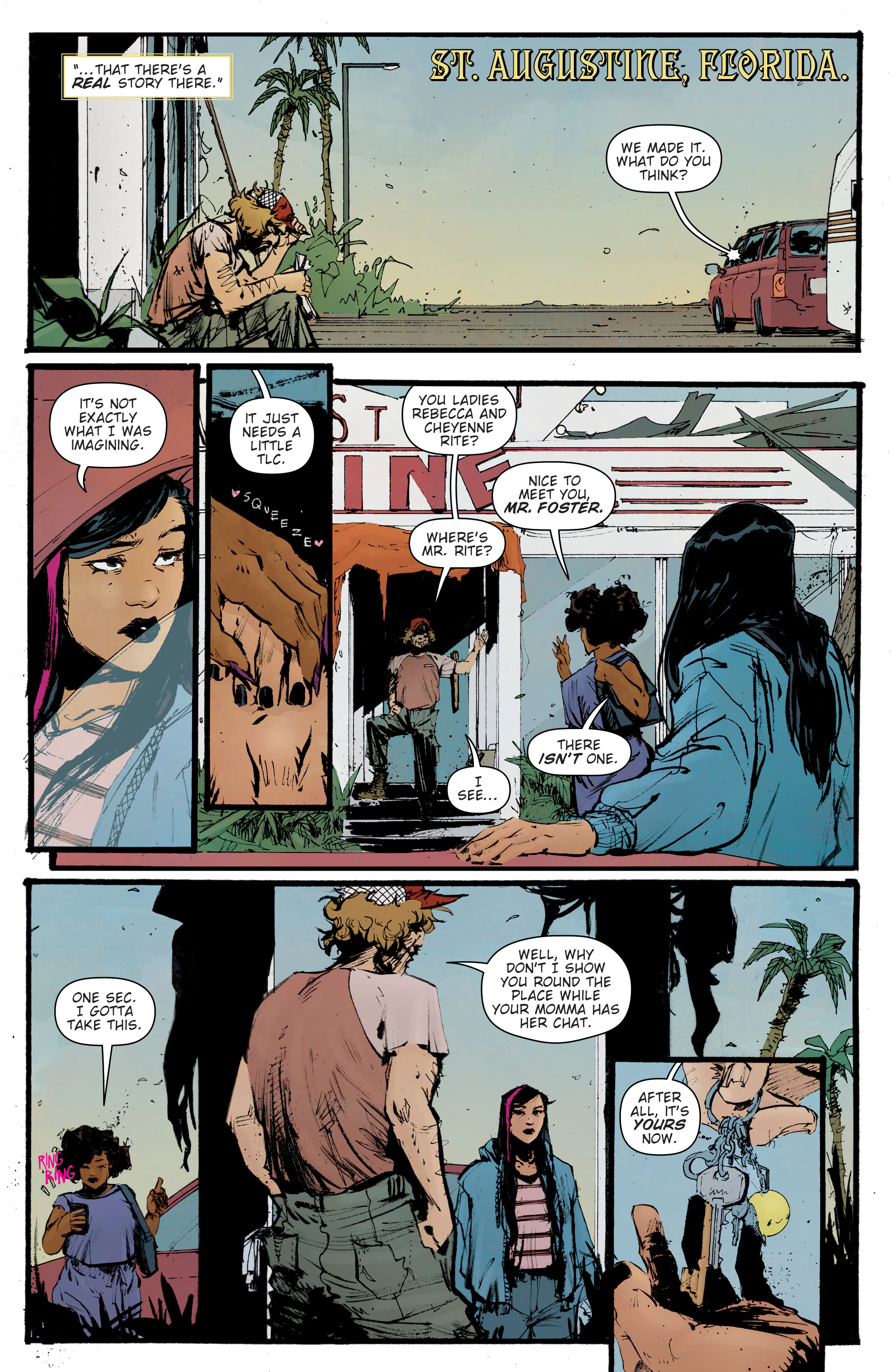 Read online Dark Spaces: Good Deeds comic -  Issue #1 - 8